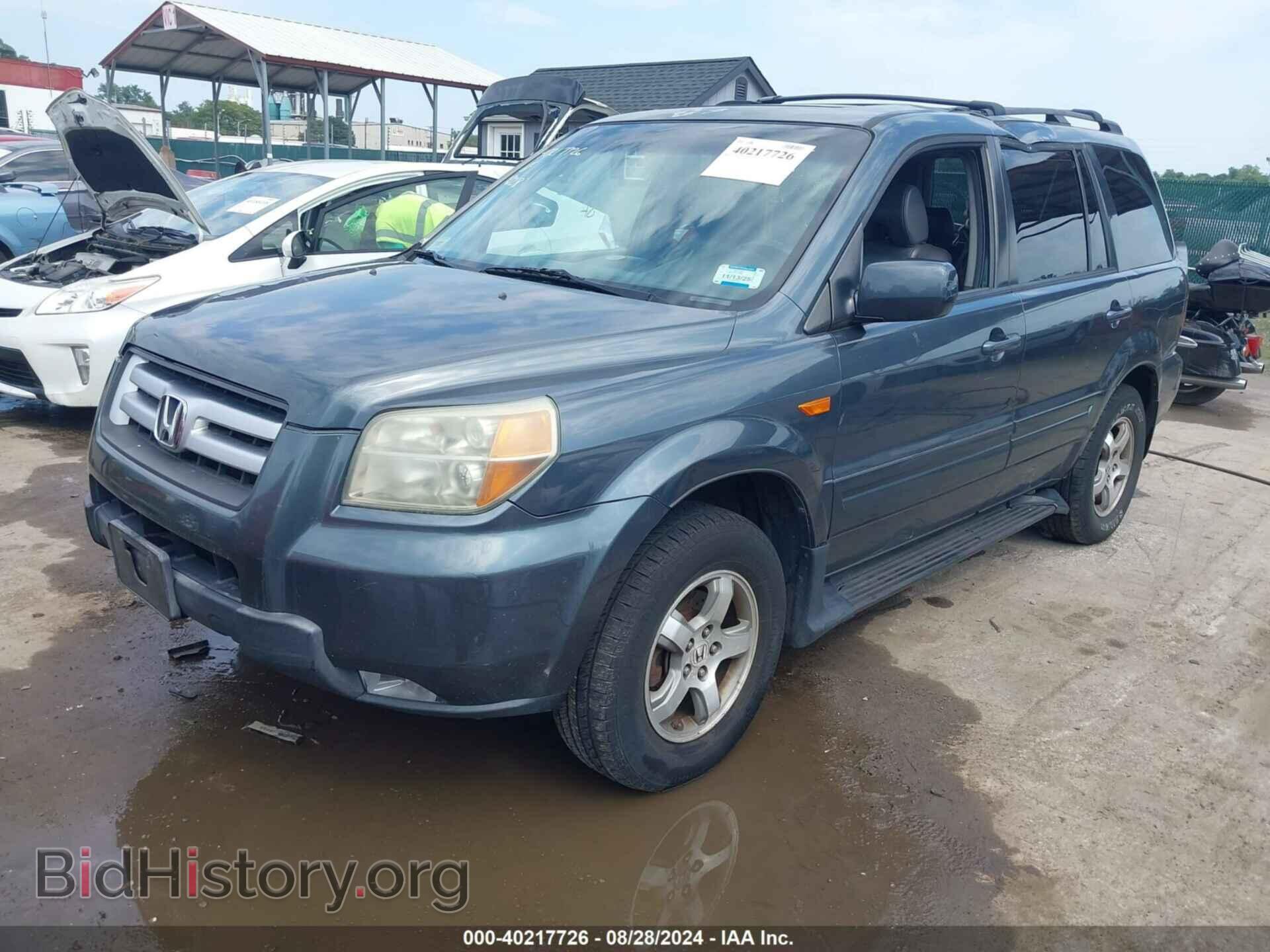 2006 HONDA PILOT - VIN: 5FNYF18666B009697 - Фото 2