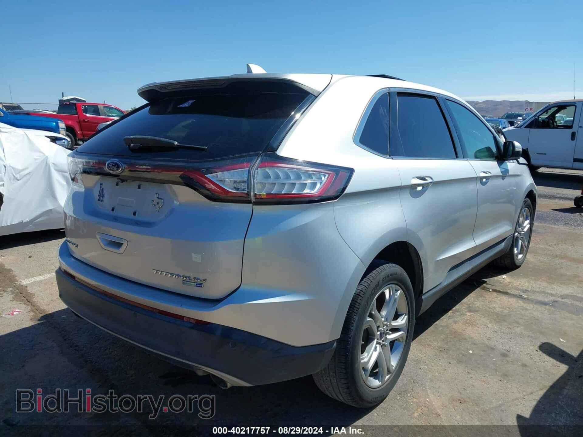2015 FORD EDGE - VIN: 2FMTK4K92FBB26955 - Фото 4
