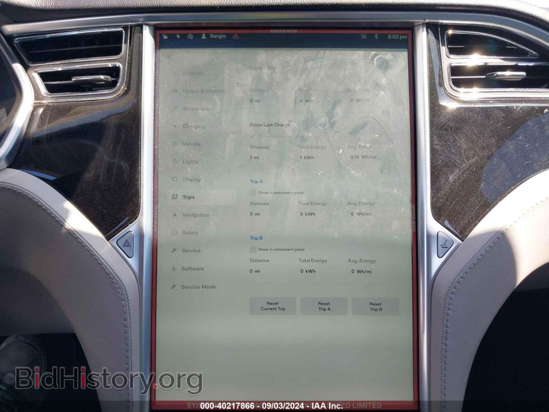 2013 TESLA MODEL S - VIN: 5YJSA1DG8DFP03663 - Photo 13