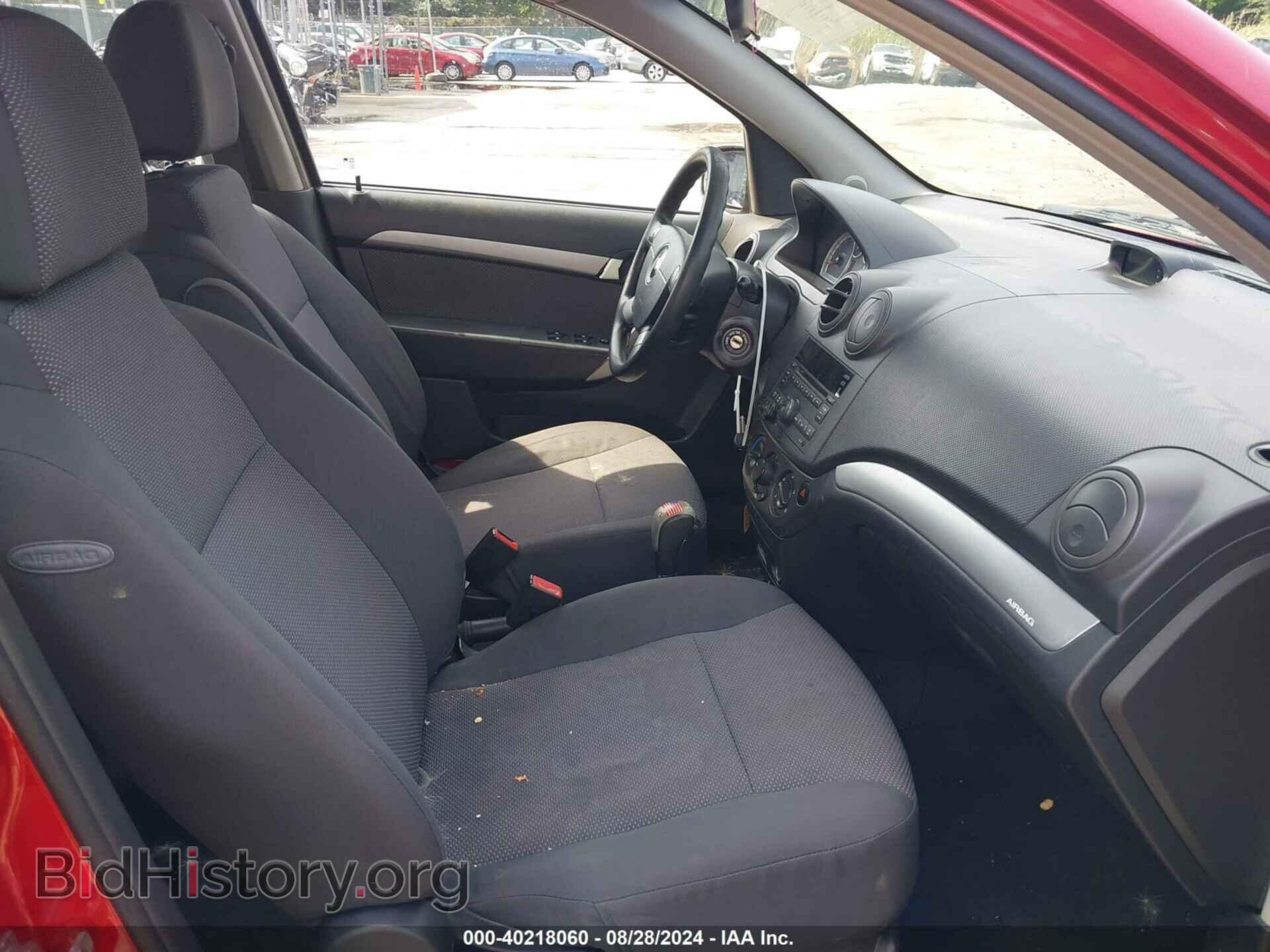 2011 CHEVROLET AVEO - VIN: KL1TD5DE9BB200605 - Фото 5