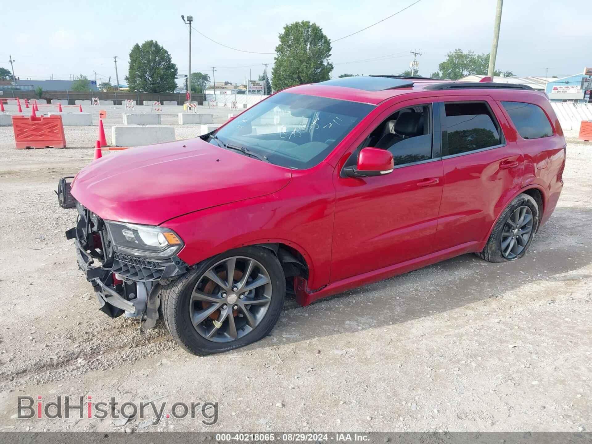 2018 DODGE DURANGO - VIN: 1C4RDHDG6JC261490 - Фото 2