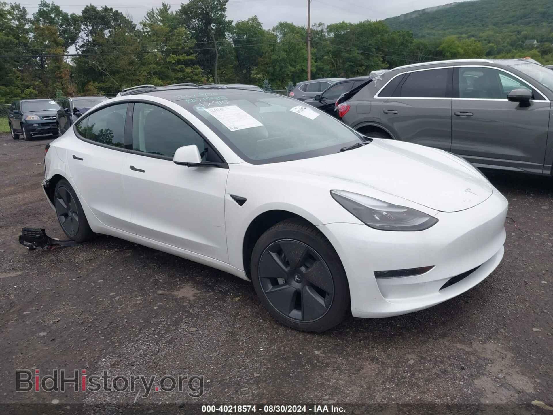 Photo 5YJ3E1EA9PF555689 - TESLA MODEL 3 2023