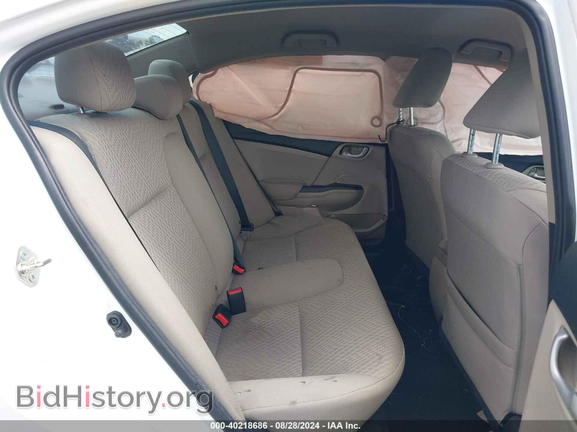 2015 HONDA CIVIC - VIN: 19XFB2F51FE054863 - Фото 8