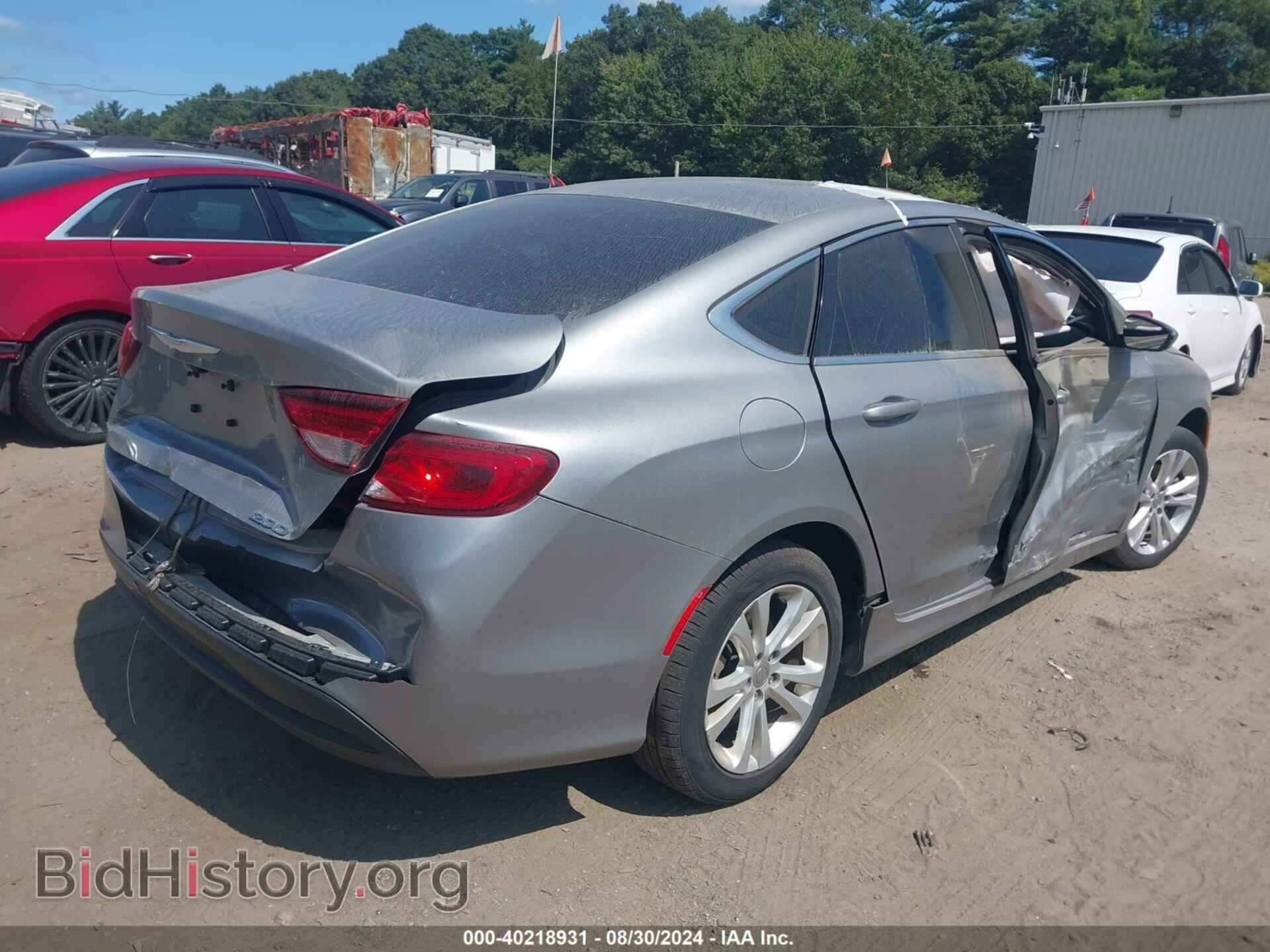 2017 CHRYSLER 200 - VIN: 1C3CCCFB6HN508619 - Фото 4