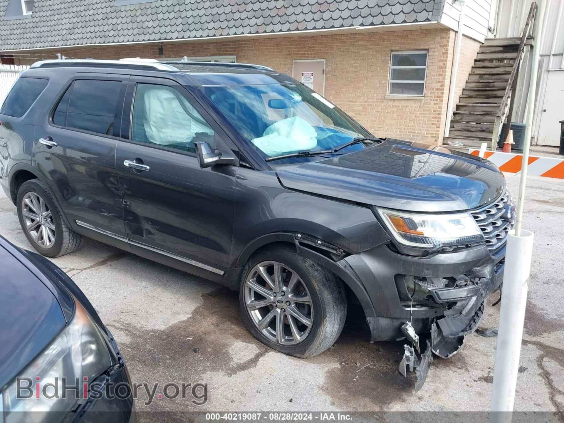 Фотография 1FM5K7F80HGD24358 - FORD EXPLORER 2017
