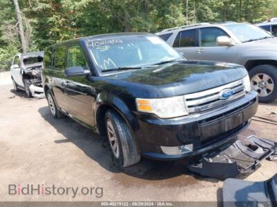 2011 Ford FLEX SEL, черный — VIN 2FMGK5CCXBBD05420, IAAI