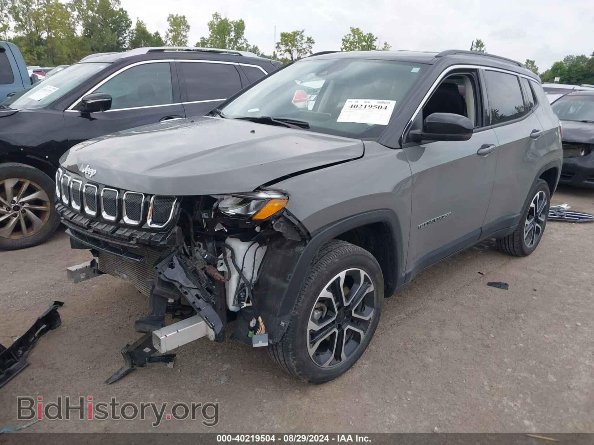 2022 JEEP COMPASS - VIN: 3C4NJDCB7NT196357 - Фото 2