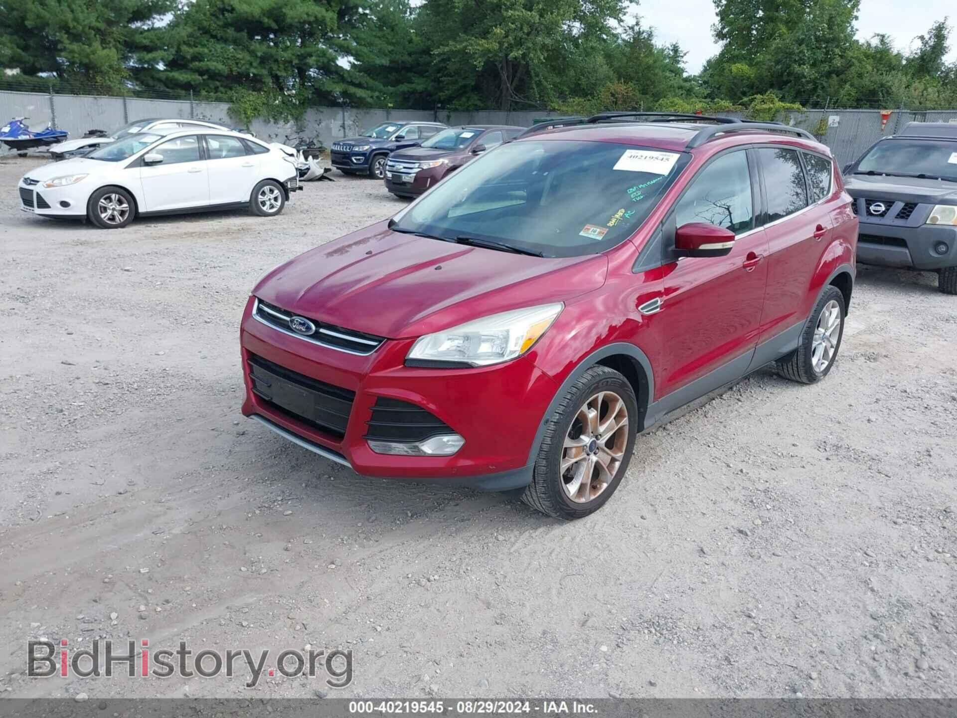 2013 FORD ESCAPE - VIN: 1FMCU9H92DUC66185 - Фото 2