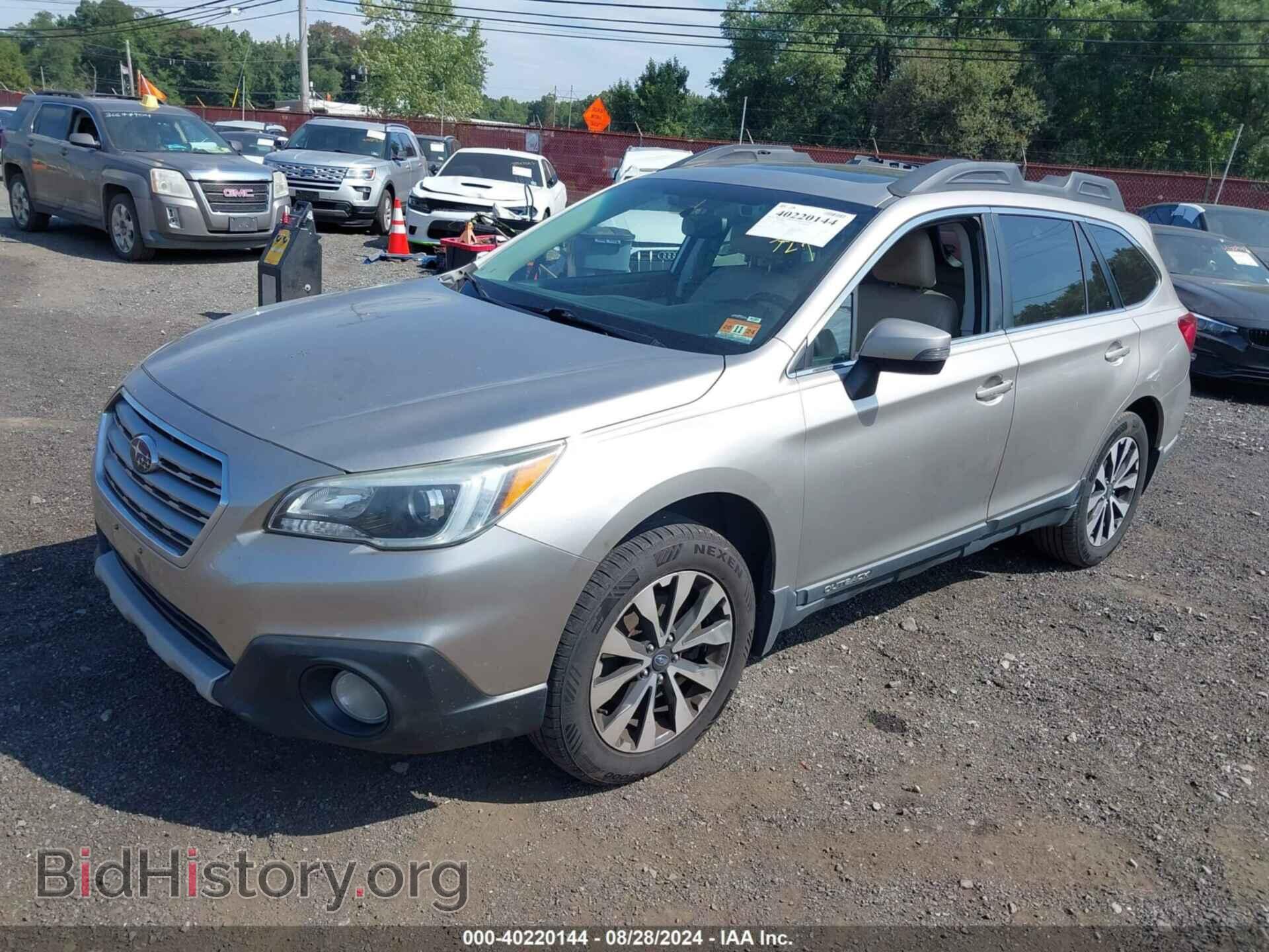 2016 SUBARU OUTBACK - VIN: 4S4BSANC6G3260984 - Фото 2