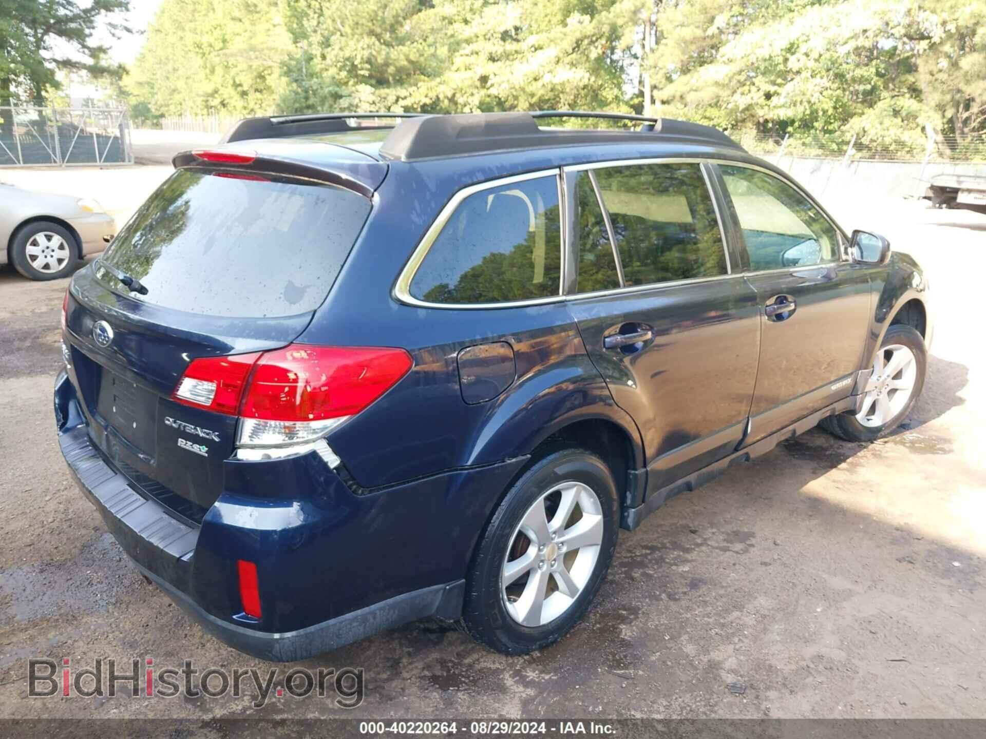 2013 SUBARU OUTBACK - VIN: 4S4BRBGC1D3273510 - Фото 4