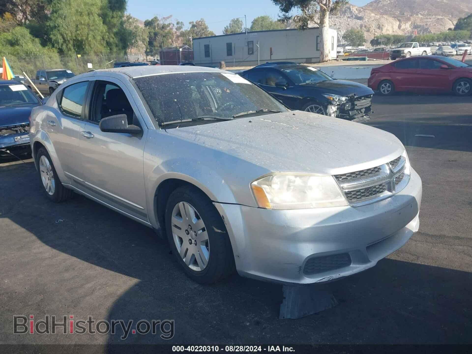 Photo 1C3CDZAB4CN237303 - DODGE AVENGER 2012