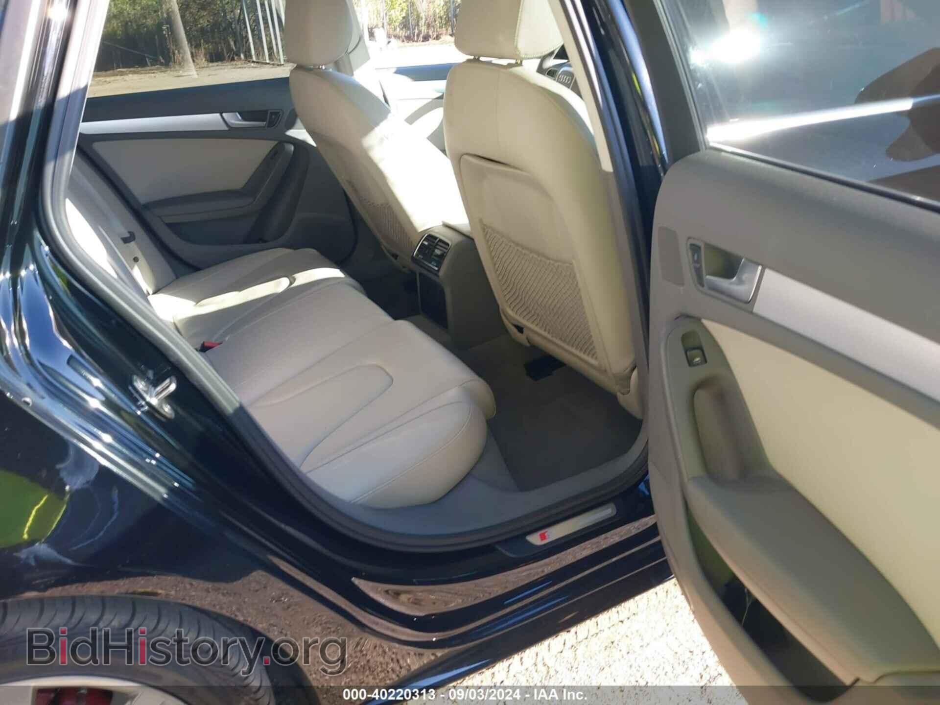 2012 AUDI A4 - VIN: WAUFFAFL0CA116536 - Фото 8