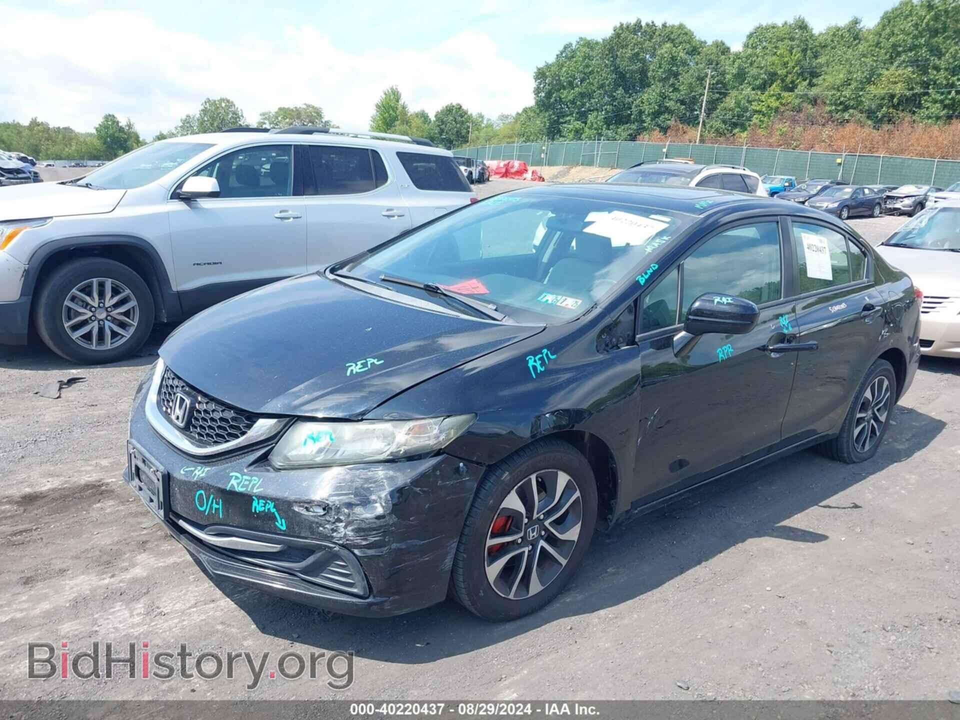 2015 HONDA CIVIC - VIN: 19XFB2F82FE233102 - Фото 2