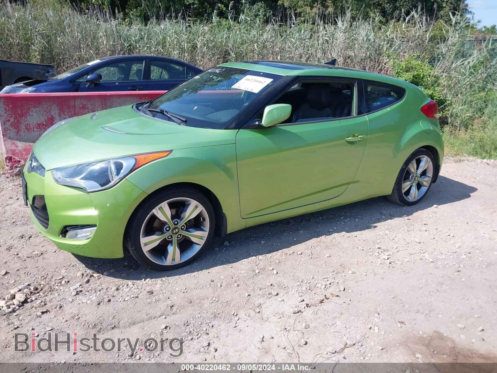 2012 HYUNDAI VELOSTER - VIN: KMHTC6AD7CU034213 - Фото 2