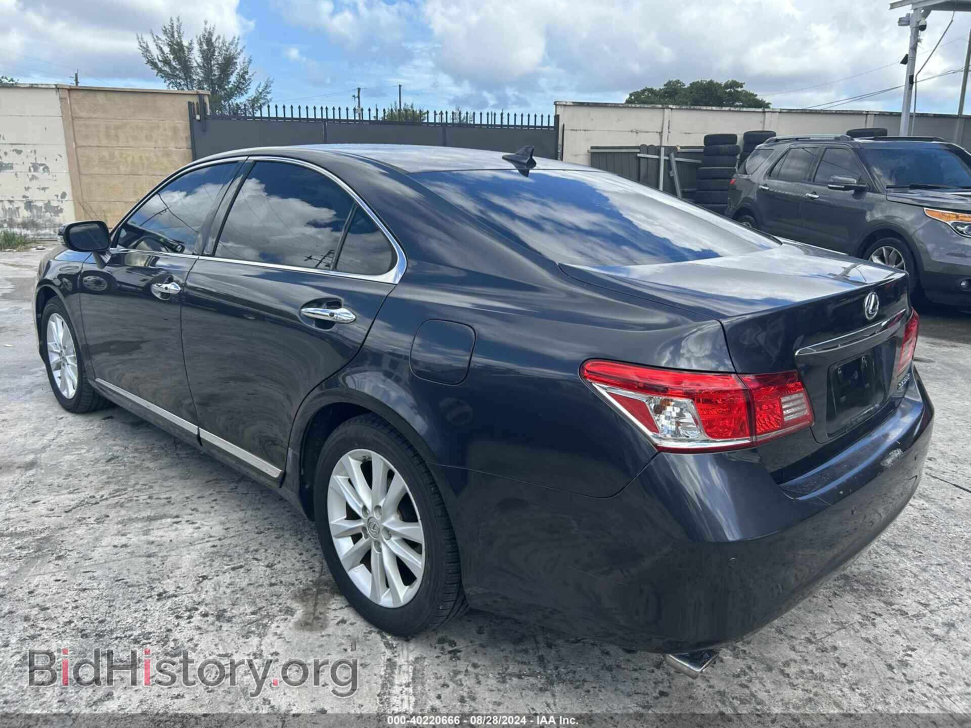 2011 LEXUS ES 350 - VIN: JTHBK1EG6B2454578 - Фото 3