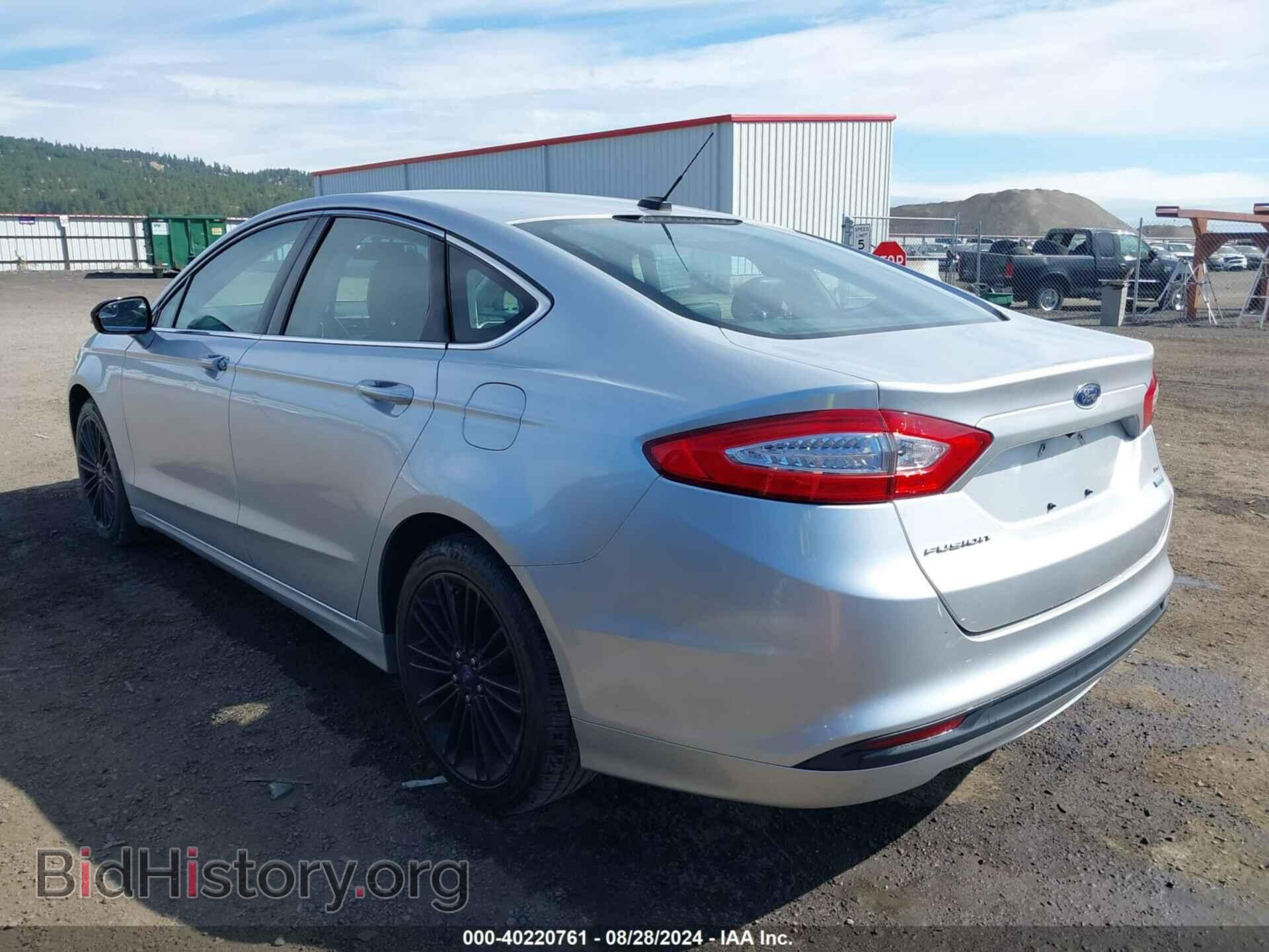 2014 FORD FUSION - VIN: 1FA6P0HD5E5375041 - Фото 3