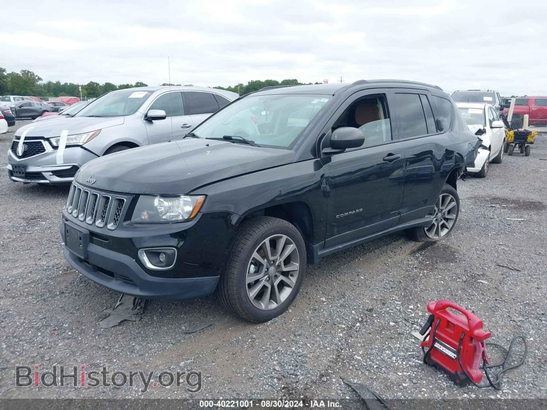 2016 JEEP COMPASS - VIN: 1C4NJDBB6GD729535 - Фото 2