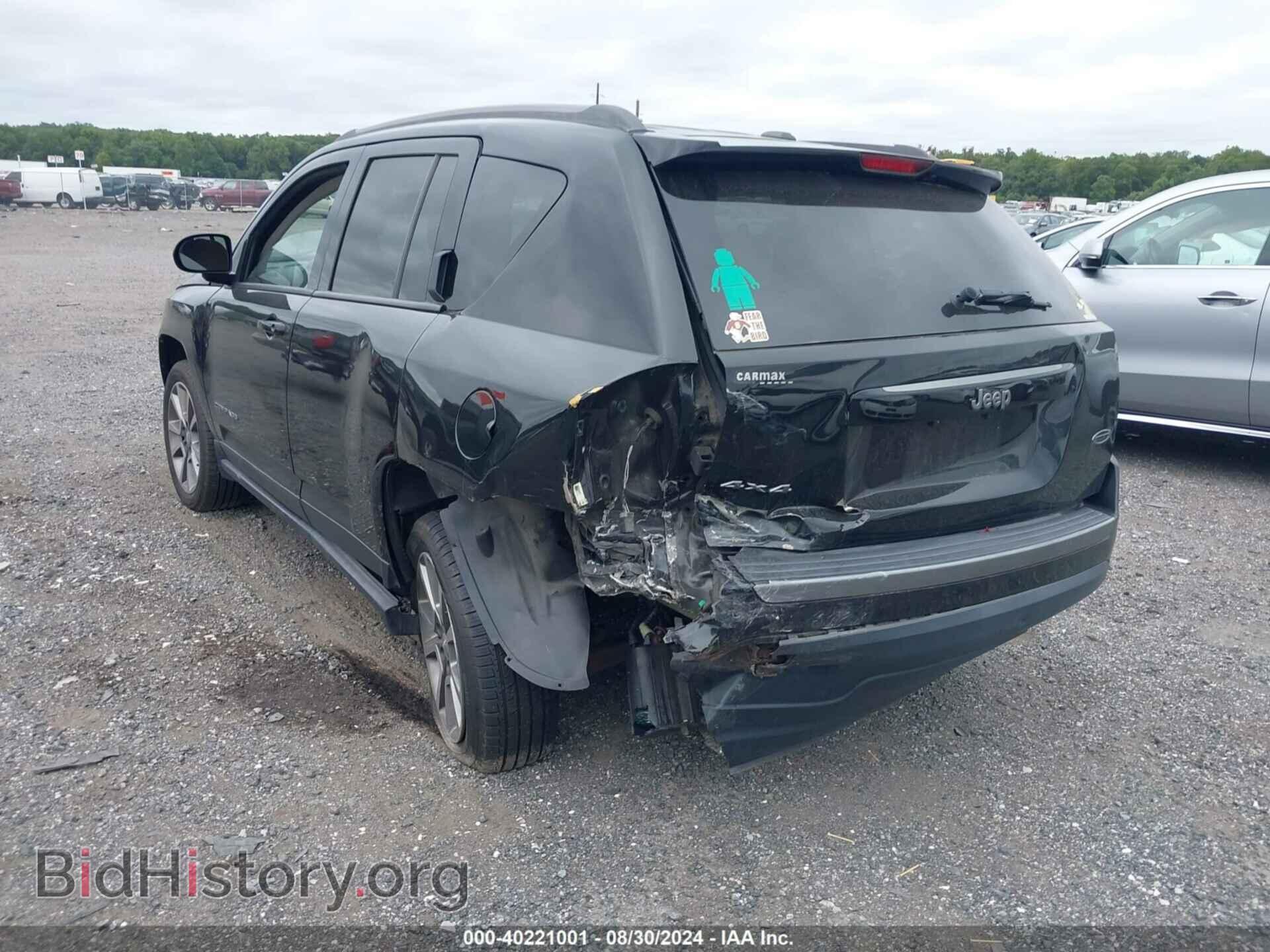 2016 JEEP COMPASS - VIN: 1C4NJDBB6GD729535 - Фото 3