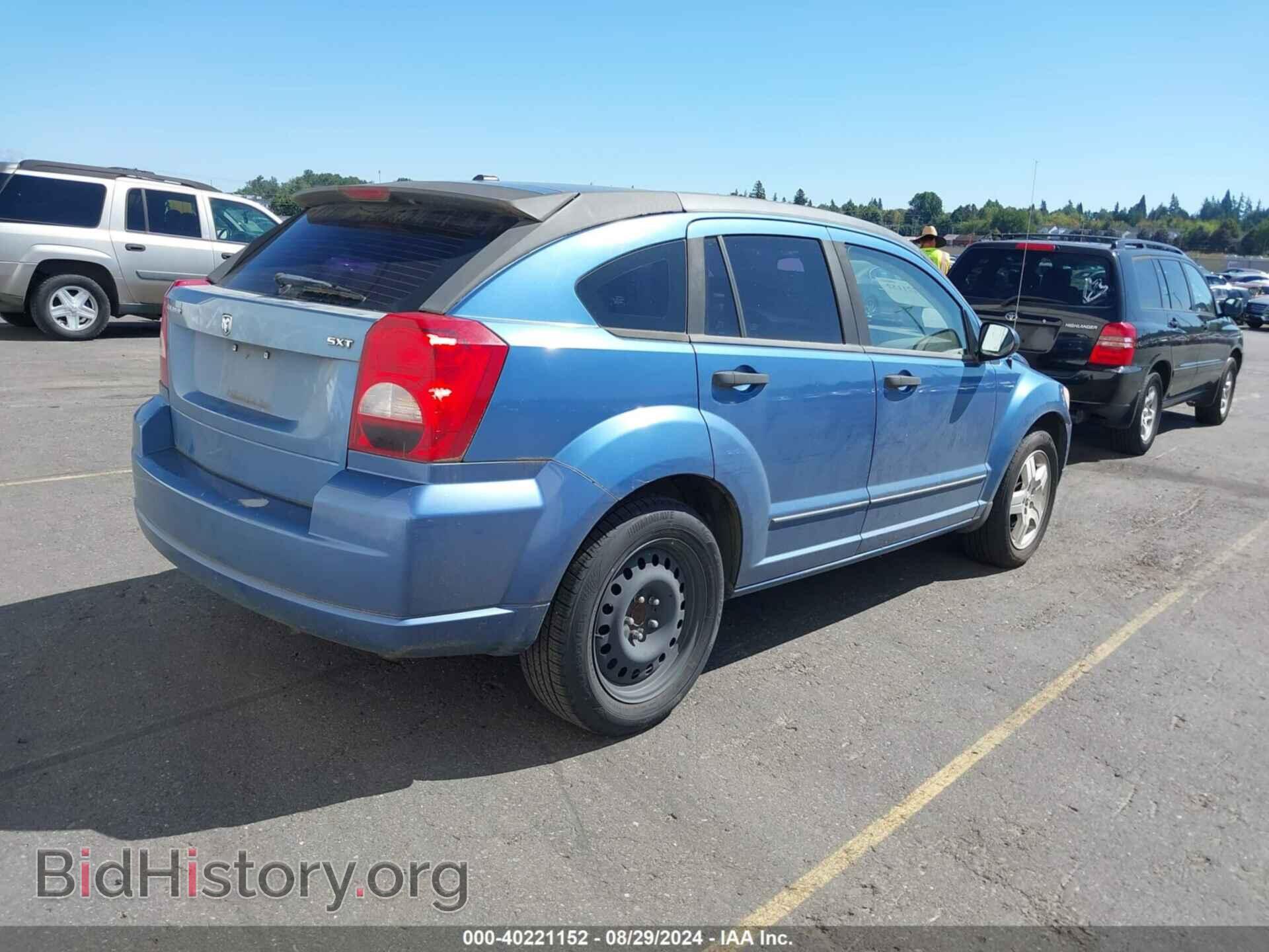 2007 DODGE CALIBER - VIN: 1B3HB48B07D107550 - Photo 4