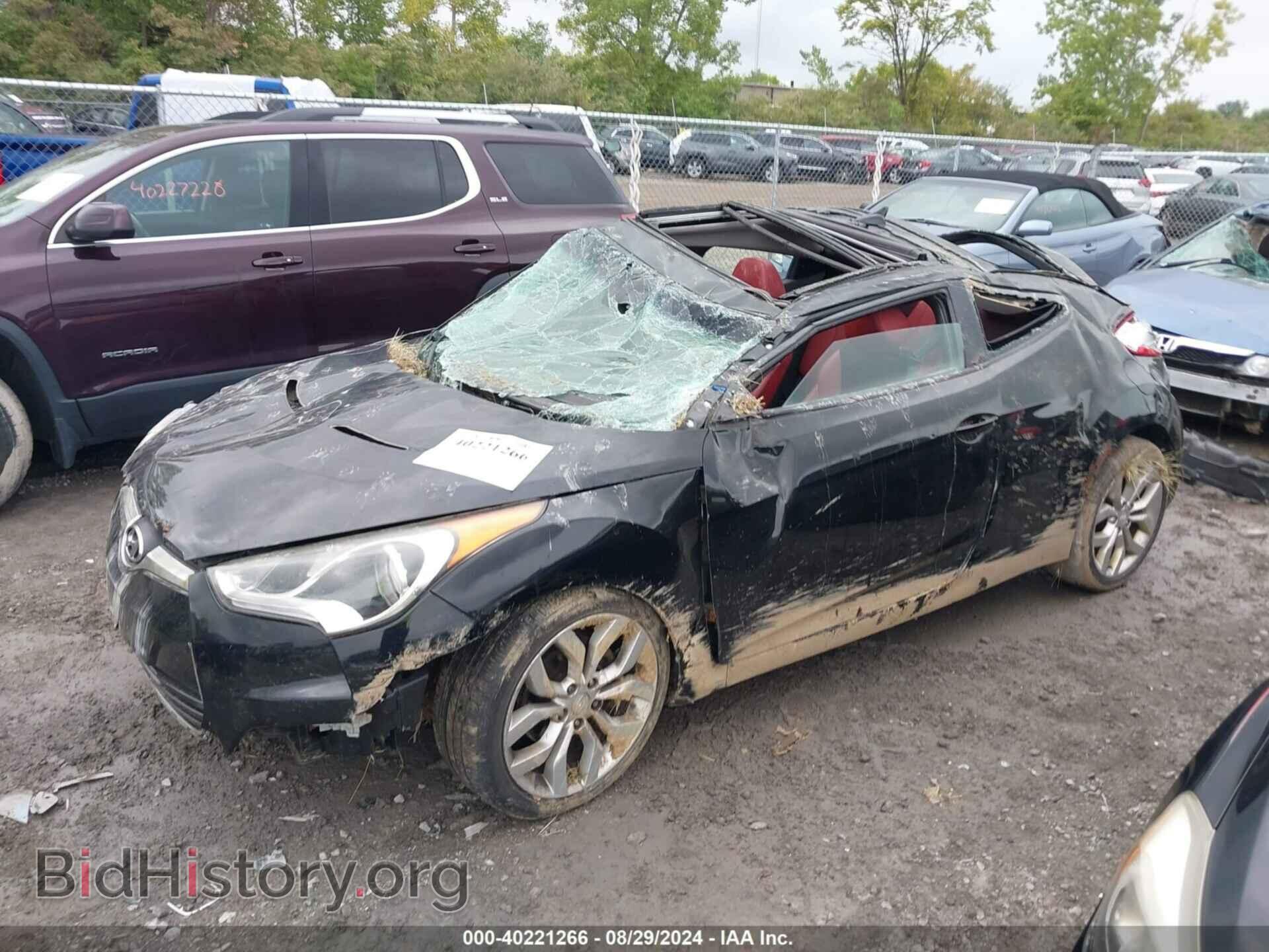 2012 HYUNDAI VELOSTER - VIN: KMHTC6AD7CU052484 - Фото 6
