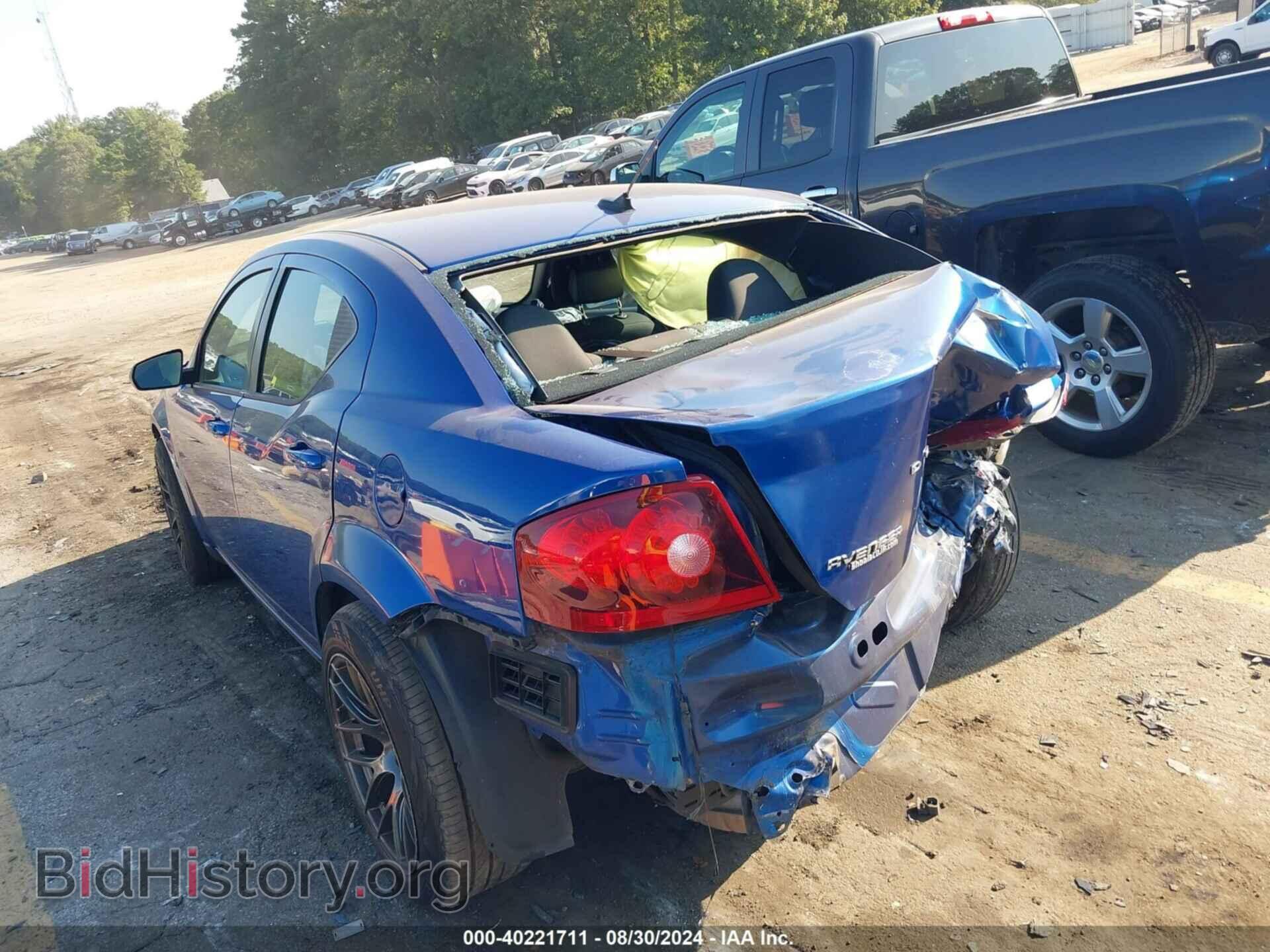 2014 DODGE AVENGER - VIN: 1C3CDZAB0EN223613 - Фото 3