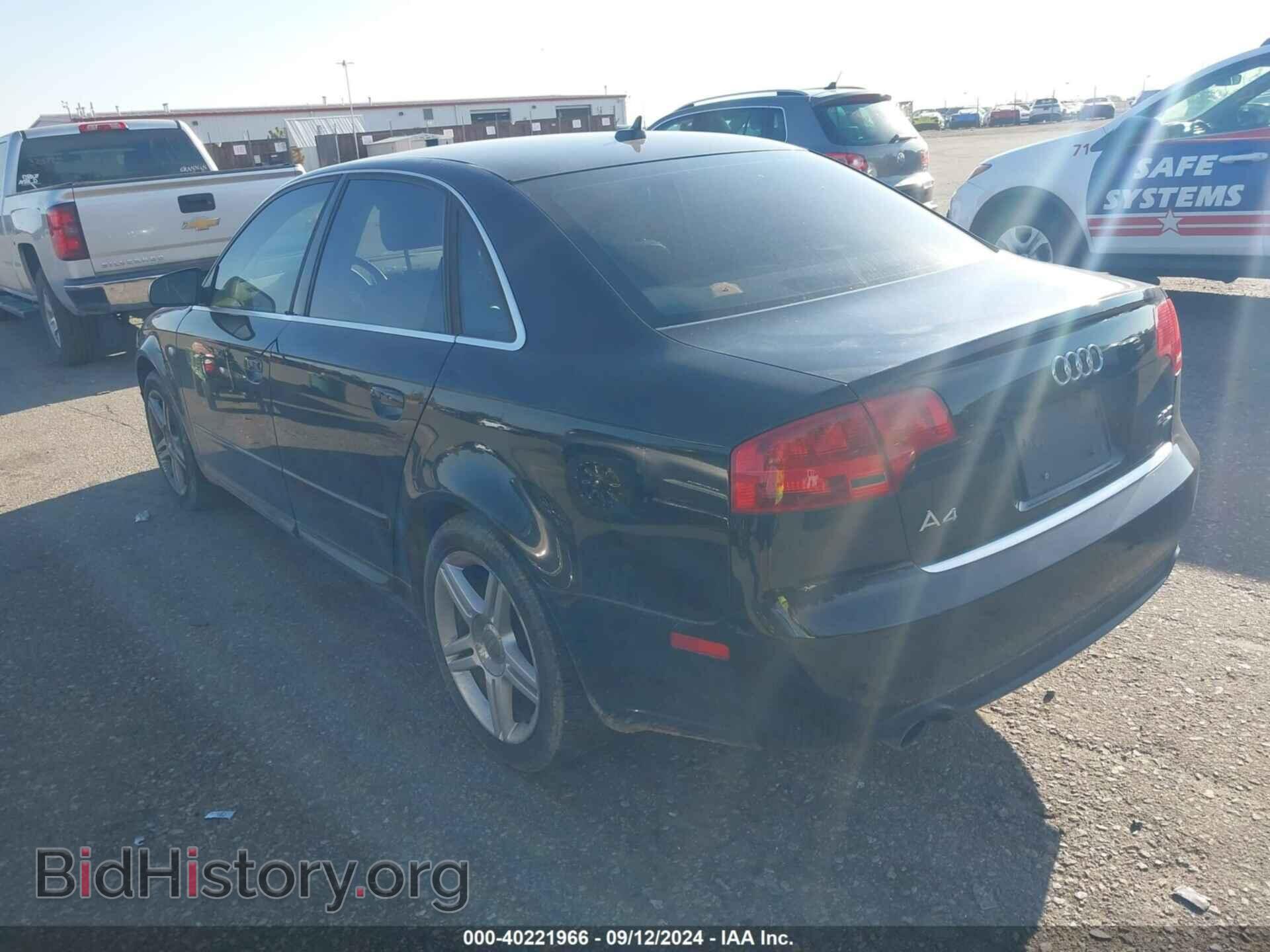 2008 AUDI A4 - VIN: WAUDF78E48A119939 - Фото 3