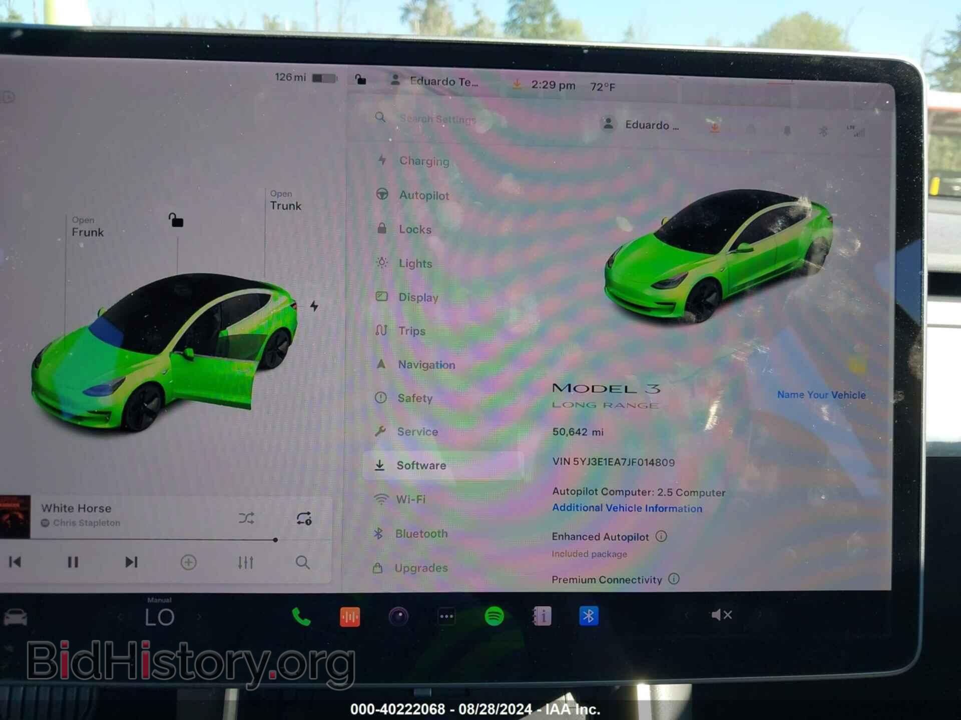 2018 TESLA MODEL 3 - VIN: 5YJ3E1EA7JF014809 - Фото 7