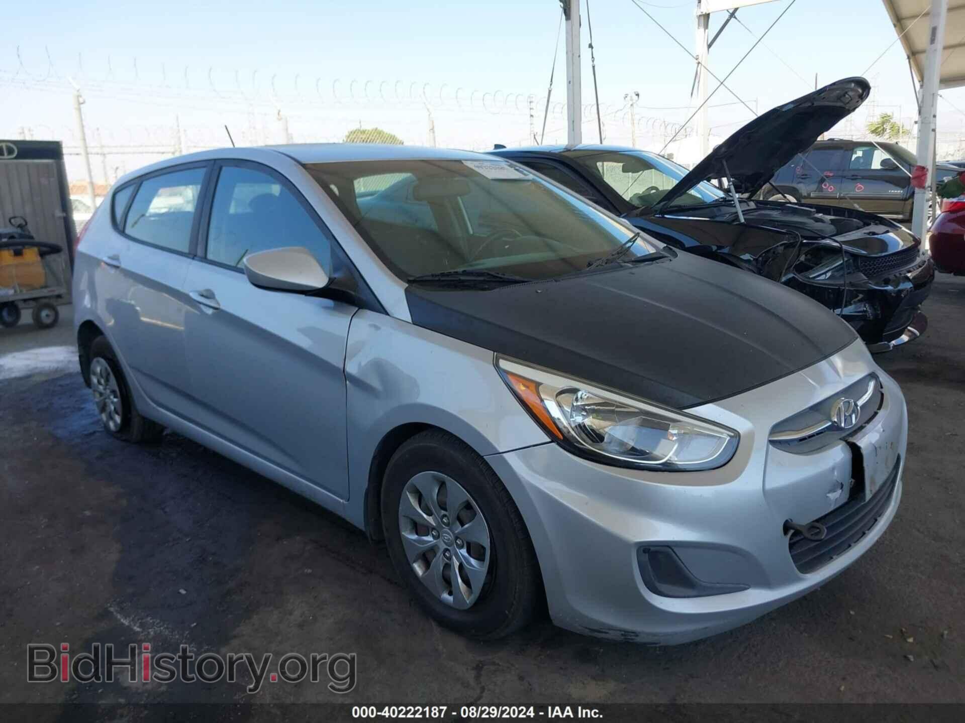 Photo KMHCT5AE4HU336021 - HYUNDAI ACCENT 2017