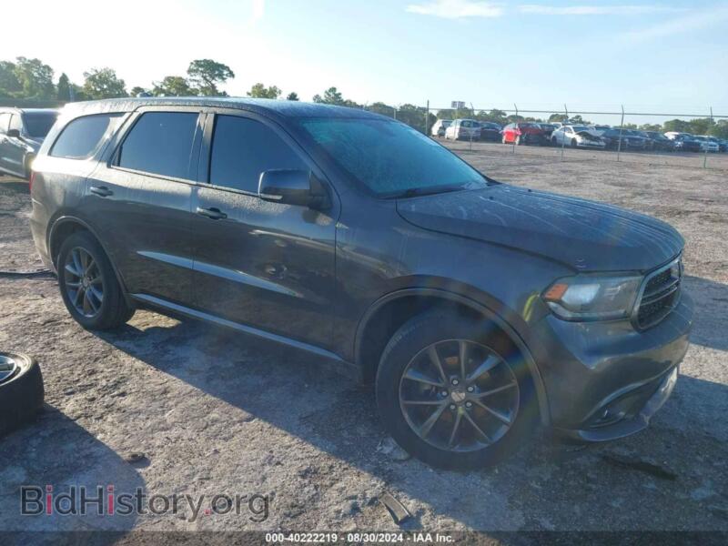 2017 Dodge DURANGO GT RWD (VIN 1C4RDHDG5HC796708) — фото 1 из 15, IAAI, повреждение: передняя часть