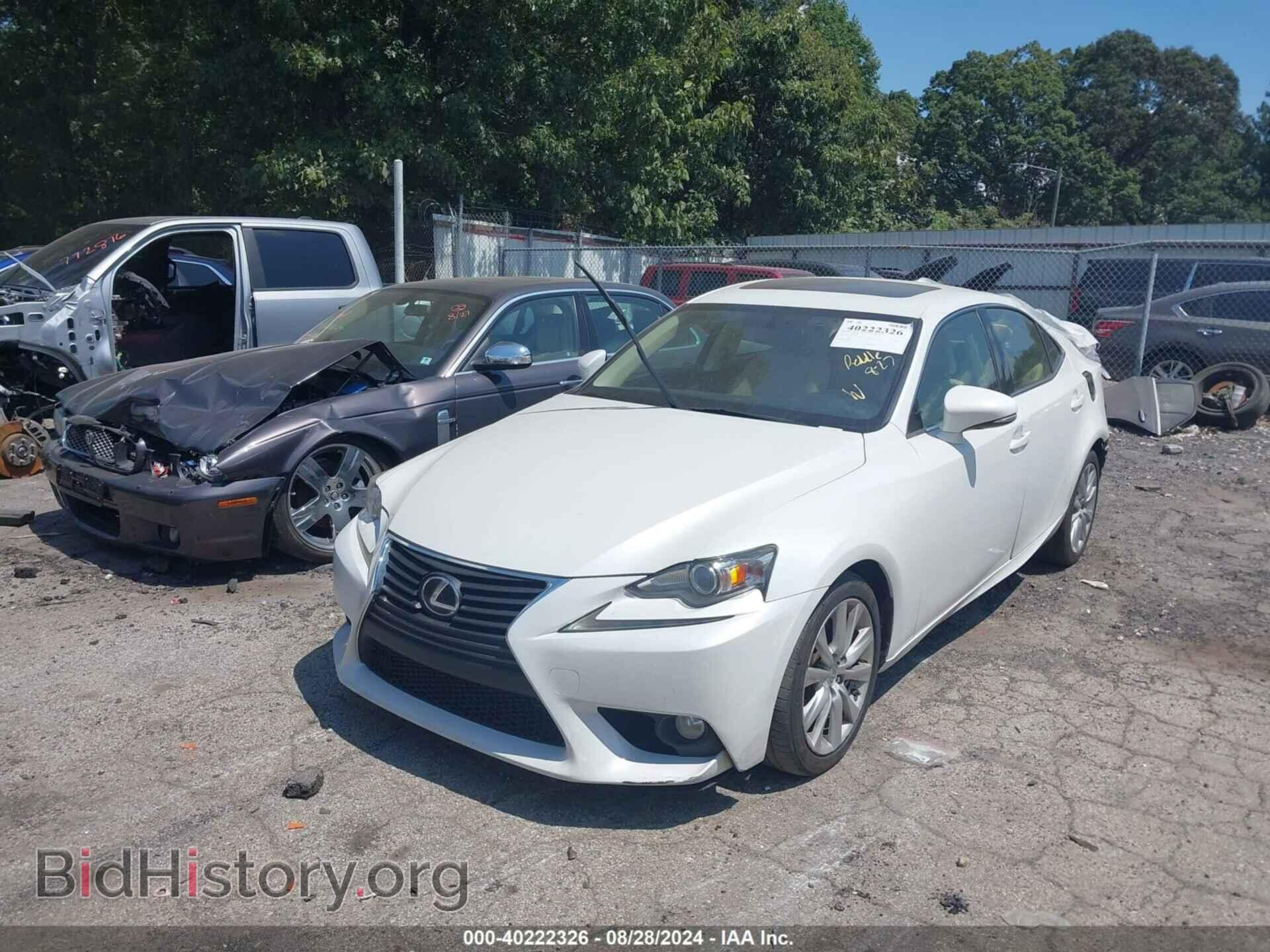 2014 LEXUS IS 250 - VIN: JTHBF1D29E5041695 - Фото 2