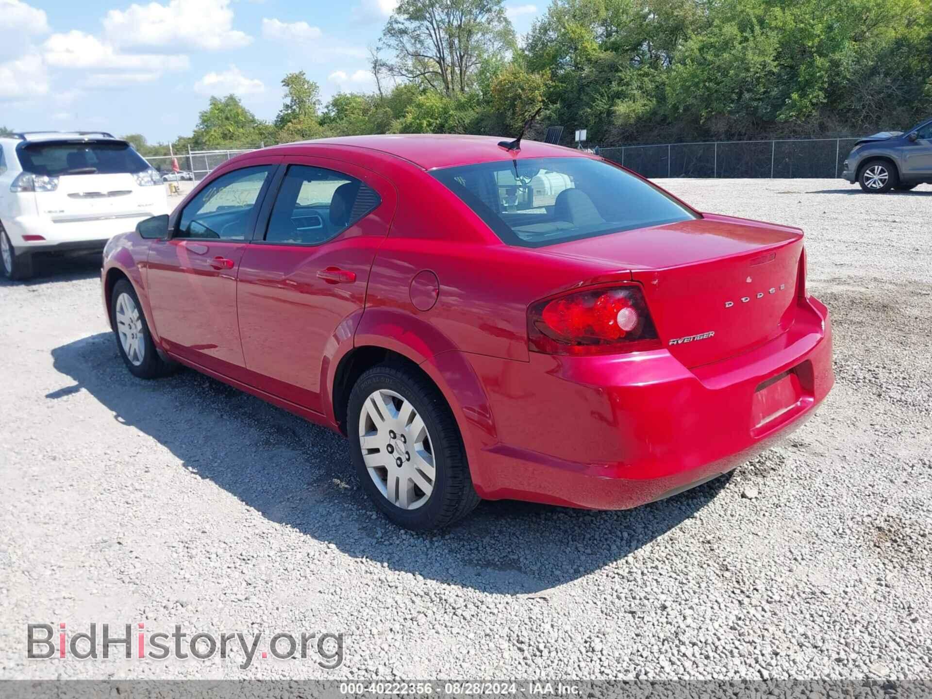 2013 DODGE AVENGER - VIN: 1C3CDZAB0DN683112 - Фото 3
