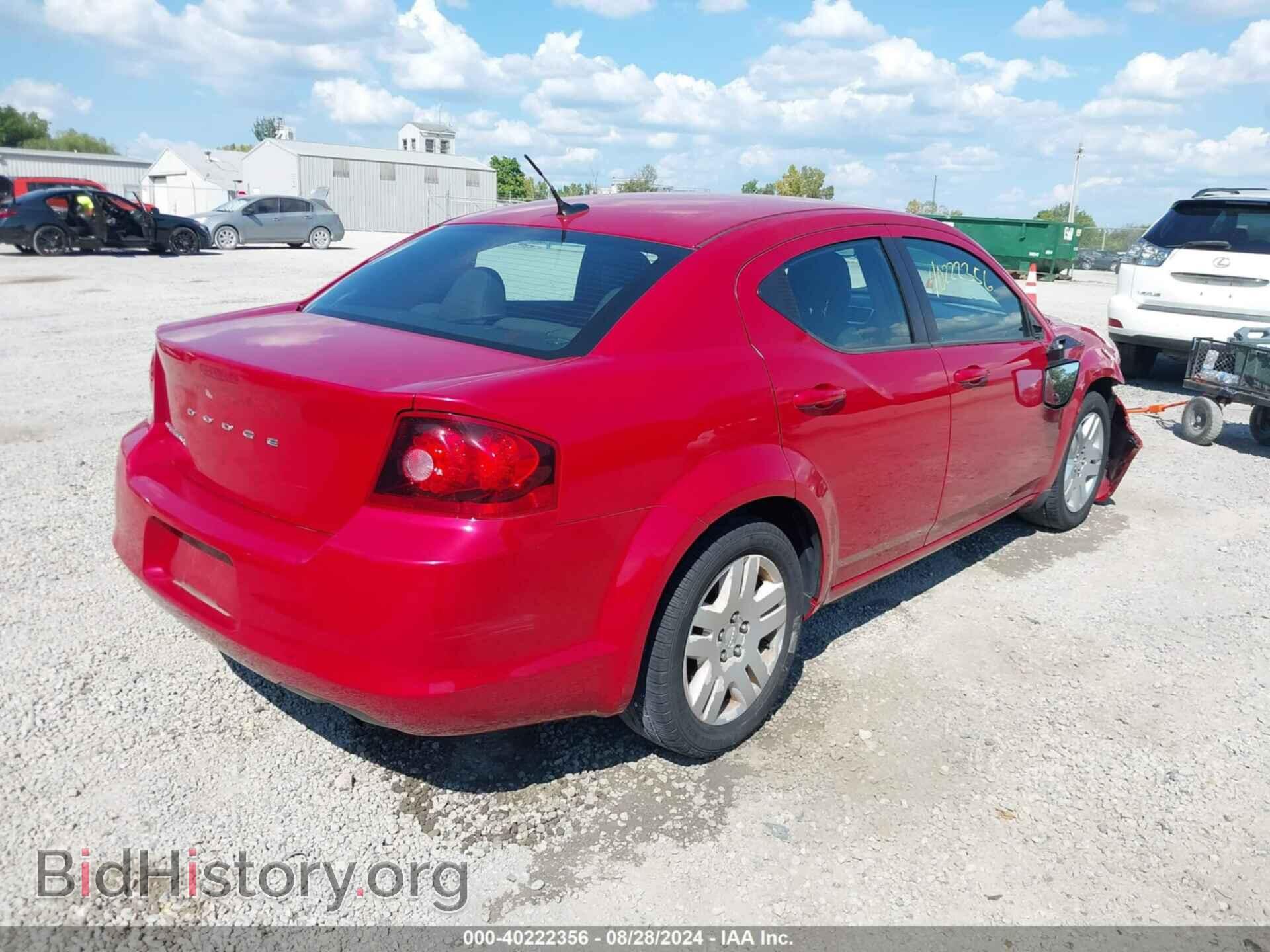 2013 DODGE AVENGER - VIN: 1C3CDZAB0DN683112 - Фото 4