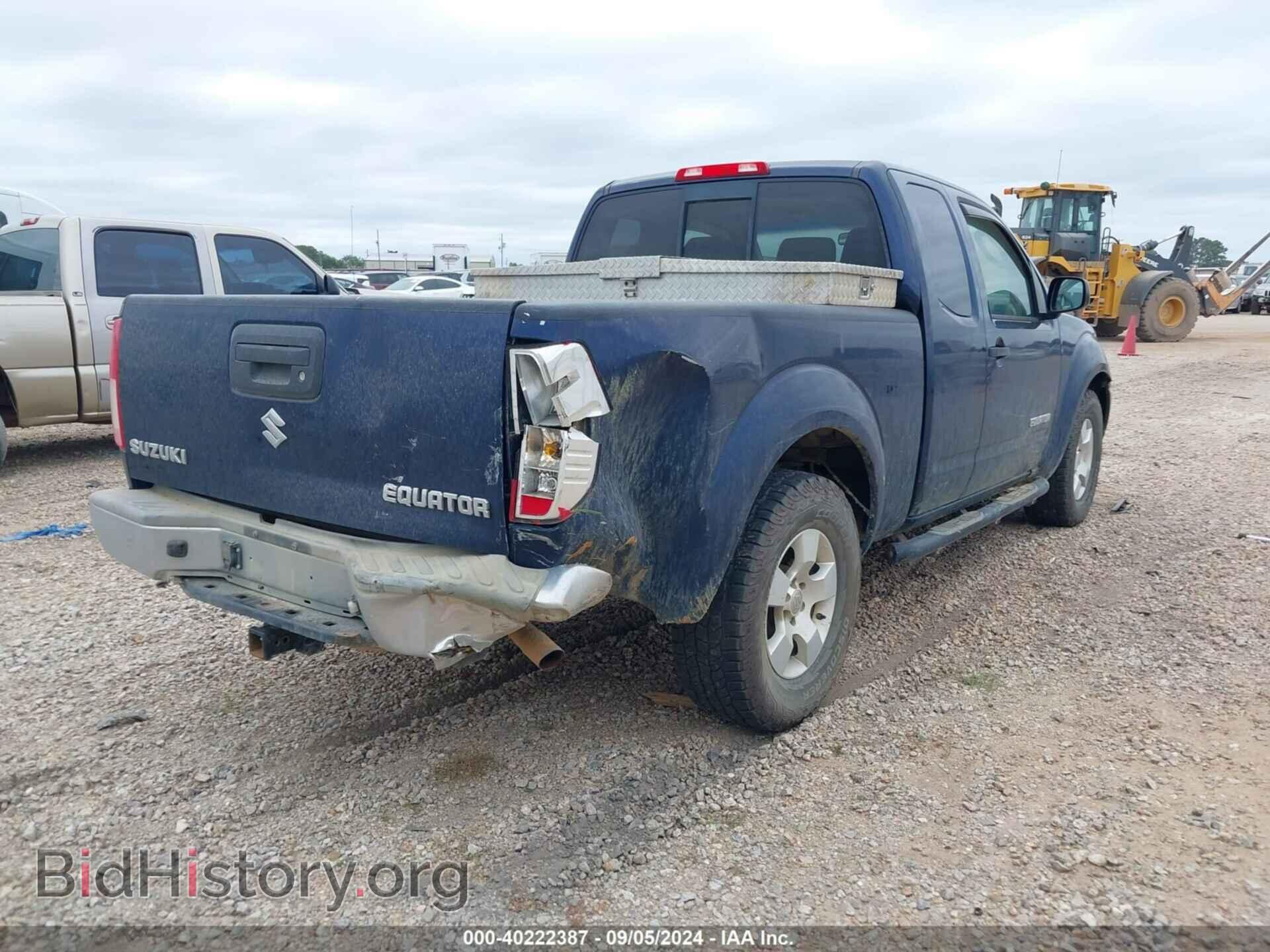 2009 SUZUKI EQUATOR - VIN: 5Z6BD06T89C412100 - Фото 4
