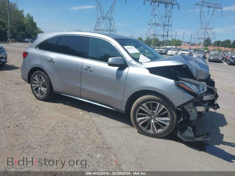 2017 Acura MDX Technology Package (VIN 5FRYD4H59HB024193) — фото 1 из 17, IAAI, повреждение: передняя часть