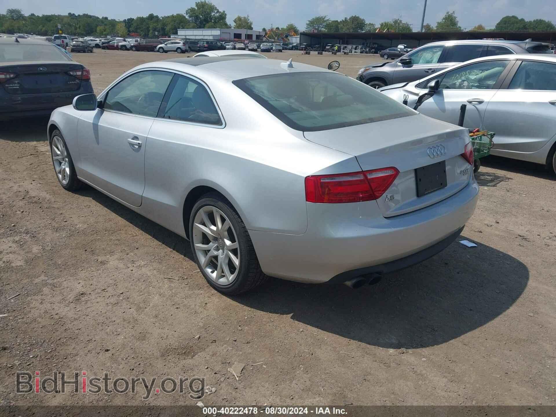 2011 AUDI A5 - VIN: WAUCFAFR1BA027936 - Фото 3