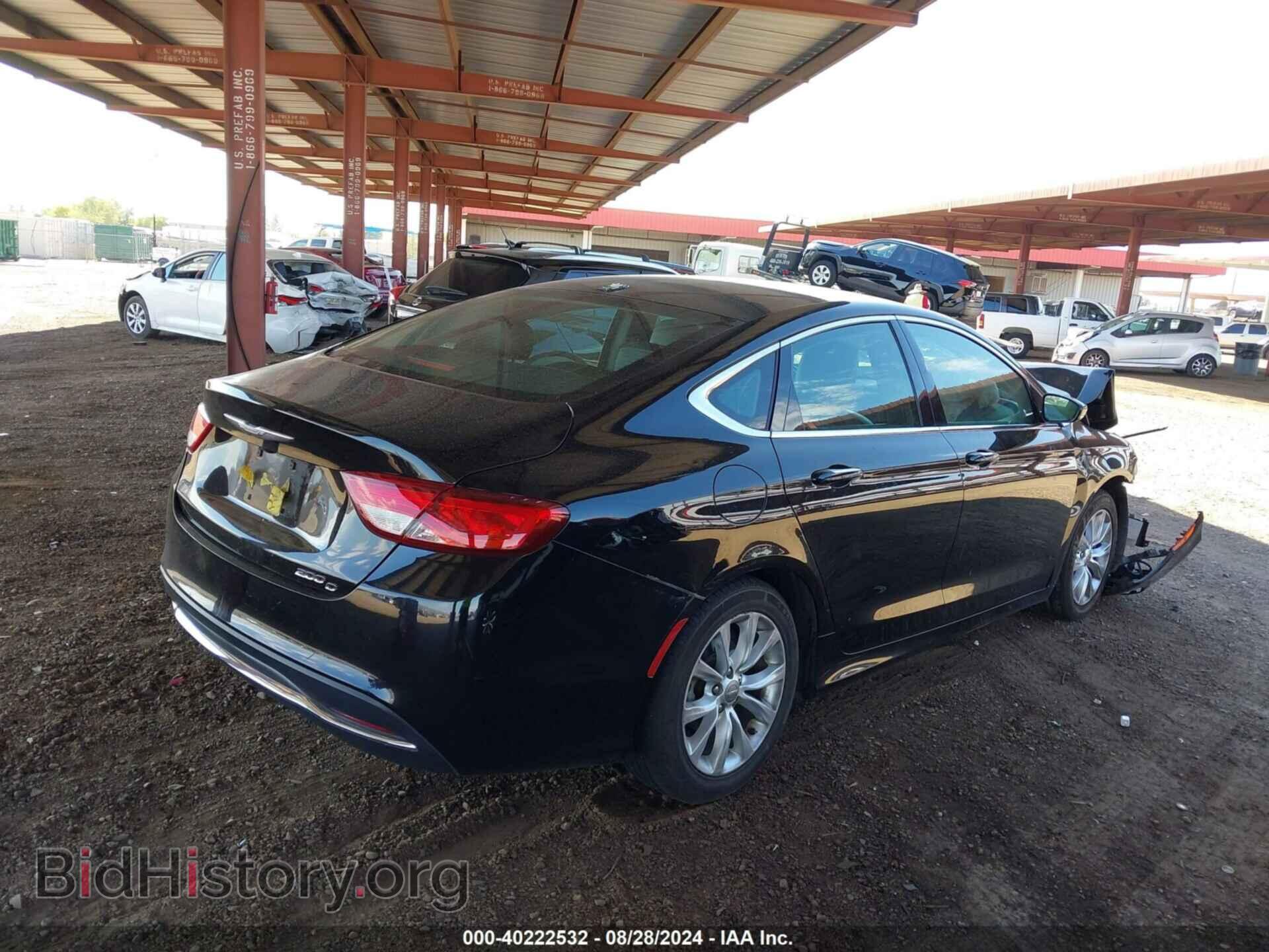 2015 CHRYSLER 200 - VIN: 1C3CCCCB7FN618404 - Photo 4
