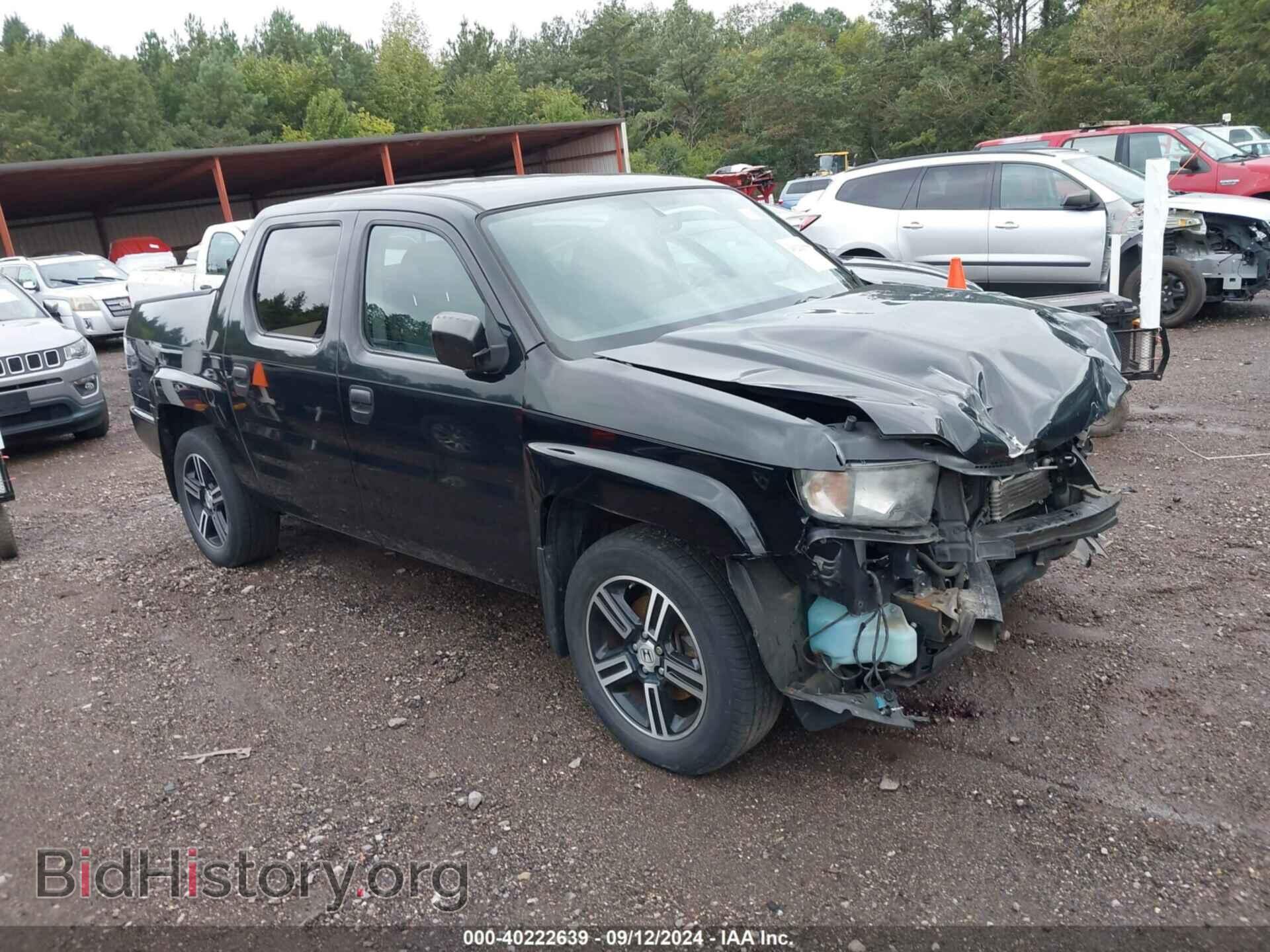 Photo 5FPYK1F76DB012157 - HONDA RIDGELINE 2013