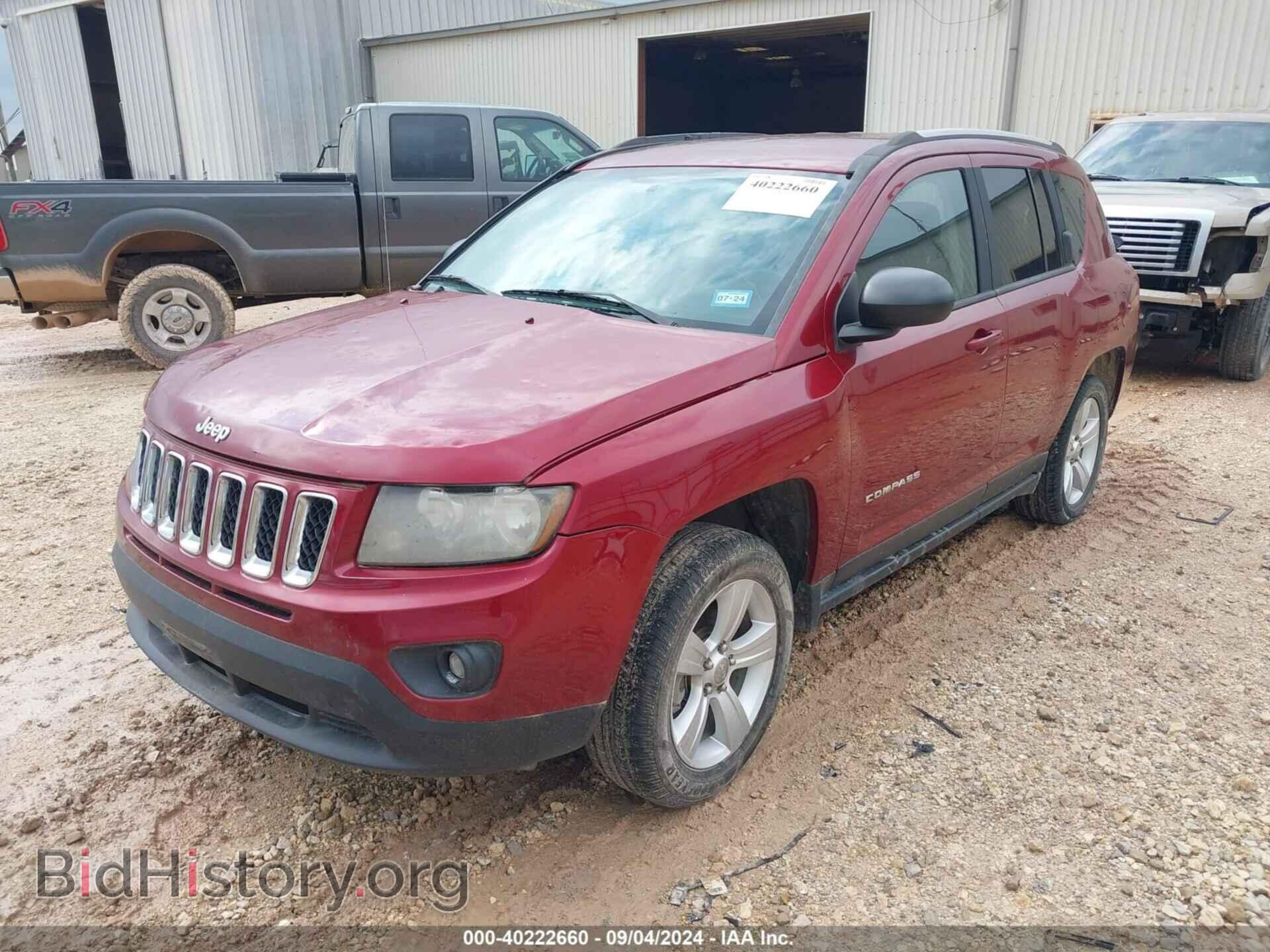 2016 JEEP COMPASS - VIN: 1C4NJCBAXGD705577 - Фото 2