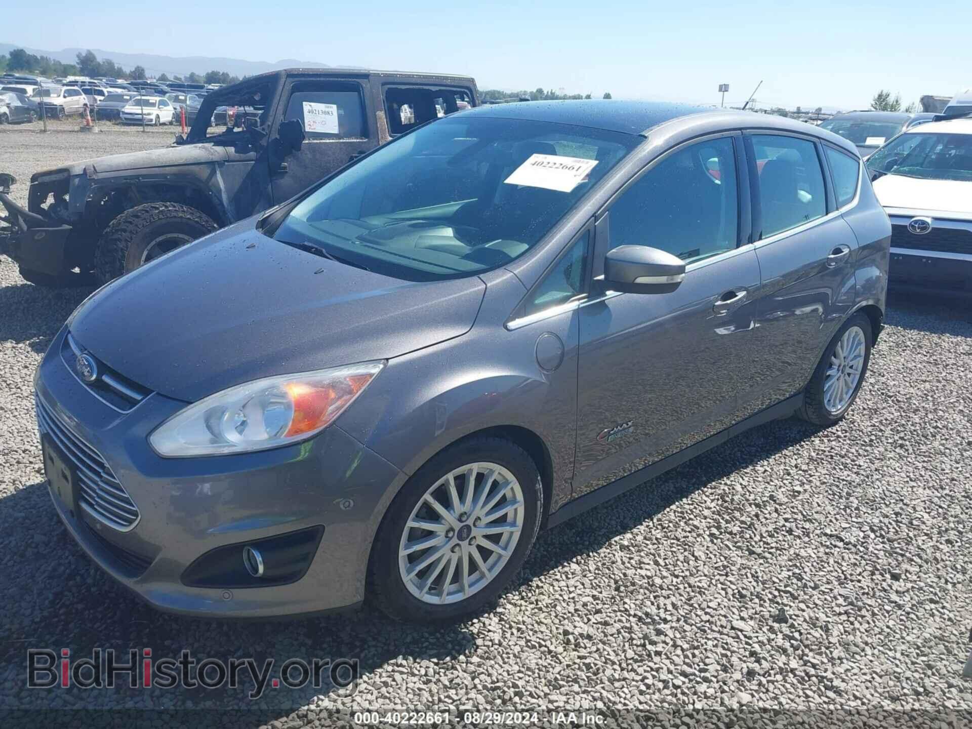 2014 FORD C-MAX ENERGI - VIN: 1FADP5CU5EL513488 - Фото 2