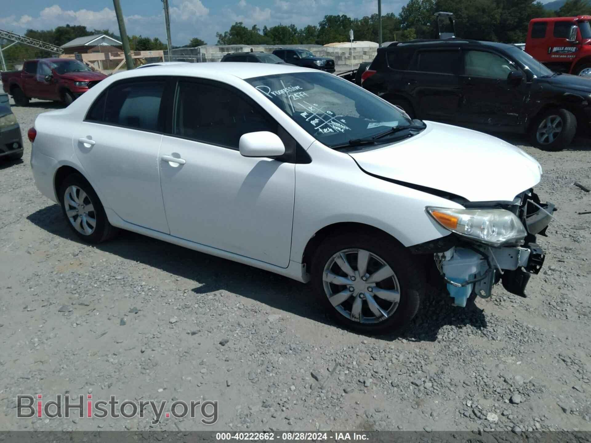 Photo 2T1BU4EE8CC788724 - TOYOTA COROLLA 2012