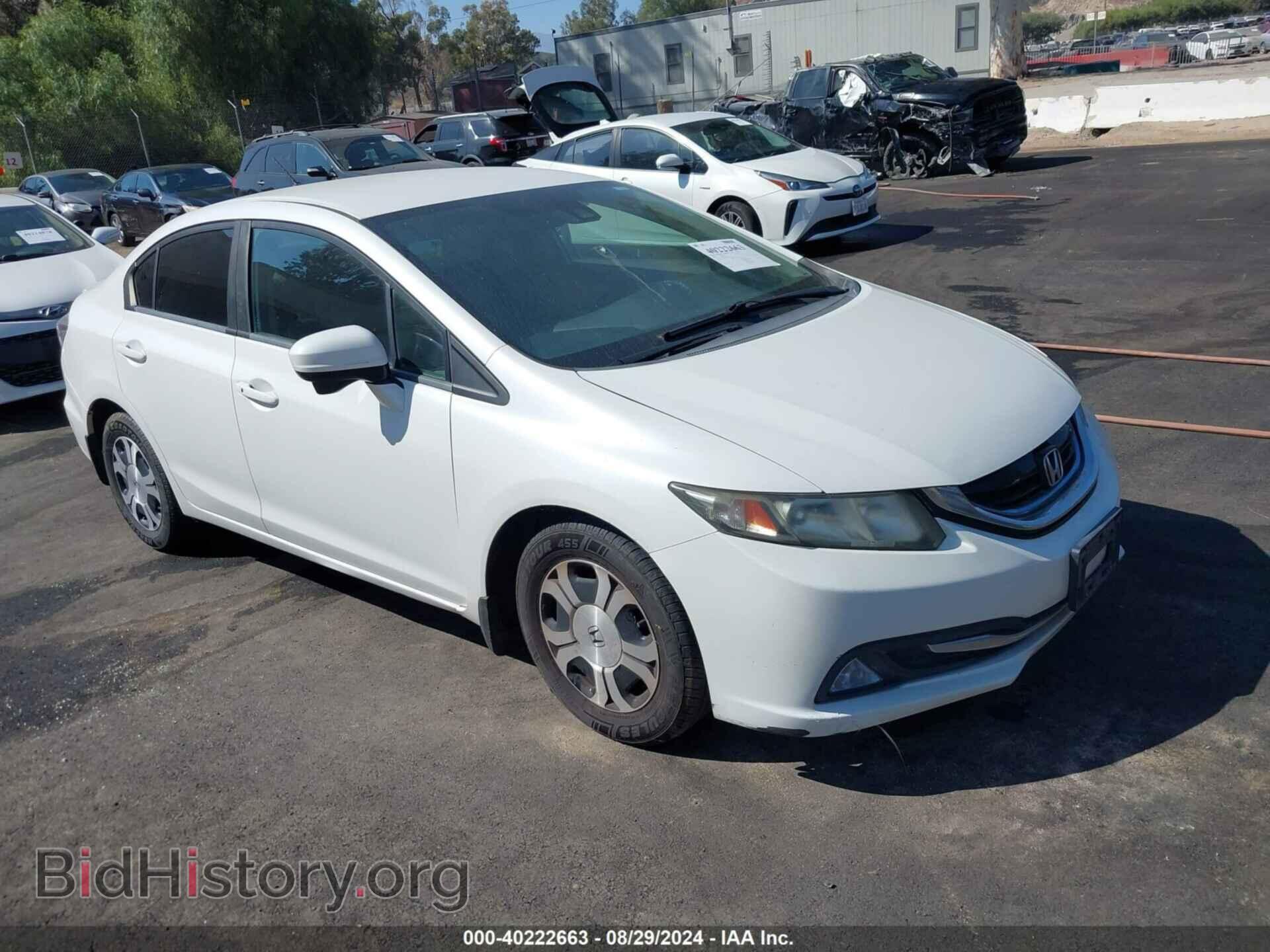 Фотография 19XFB4F29FE200461 - HONDA CIVIC HYBRID 2015