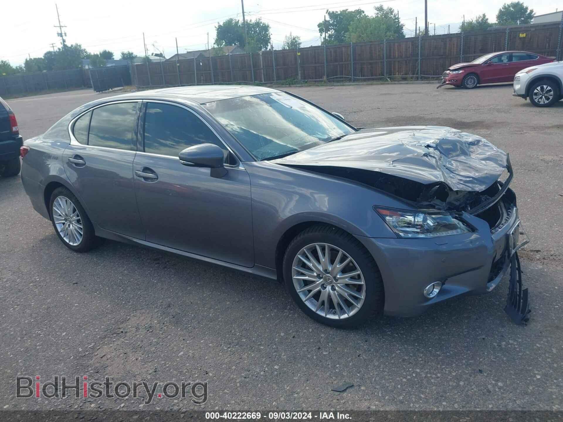 Photo JTHCE1BL3D5007530 - LEXUS GS 350 2013