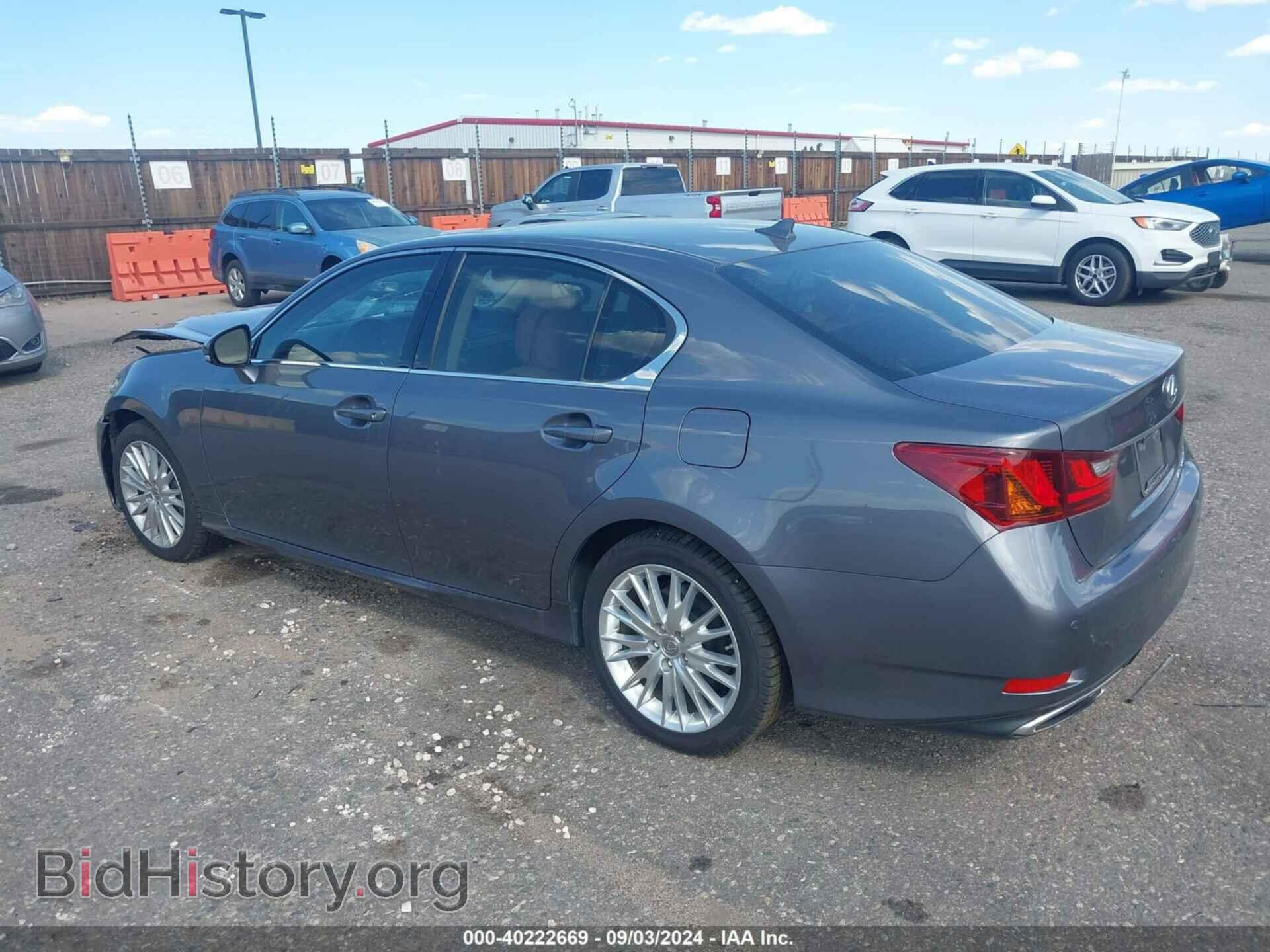 2013 LEXUS GS 350 - VIN: JTHCE1BL3D5007530 - Photo 3