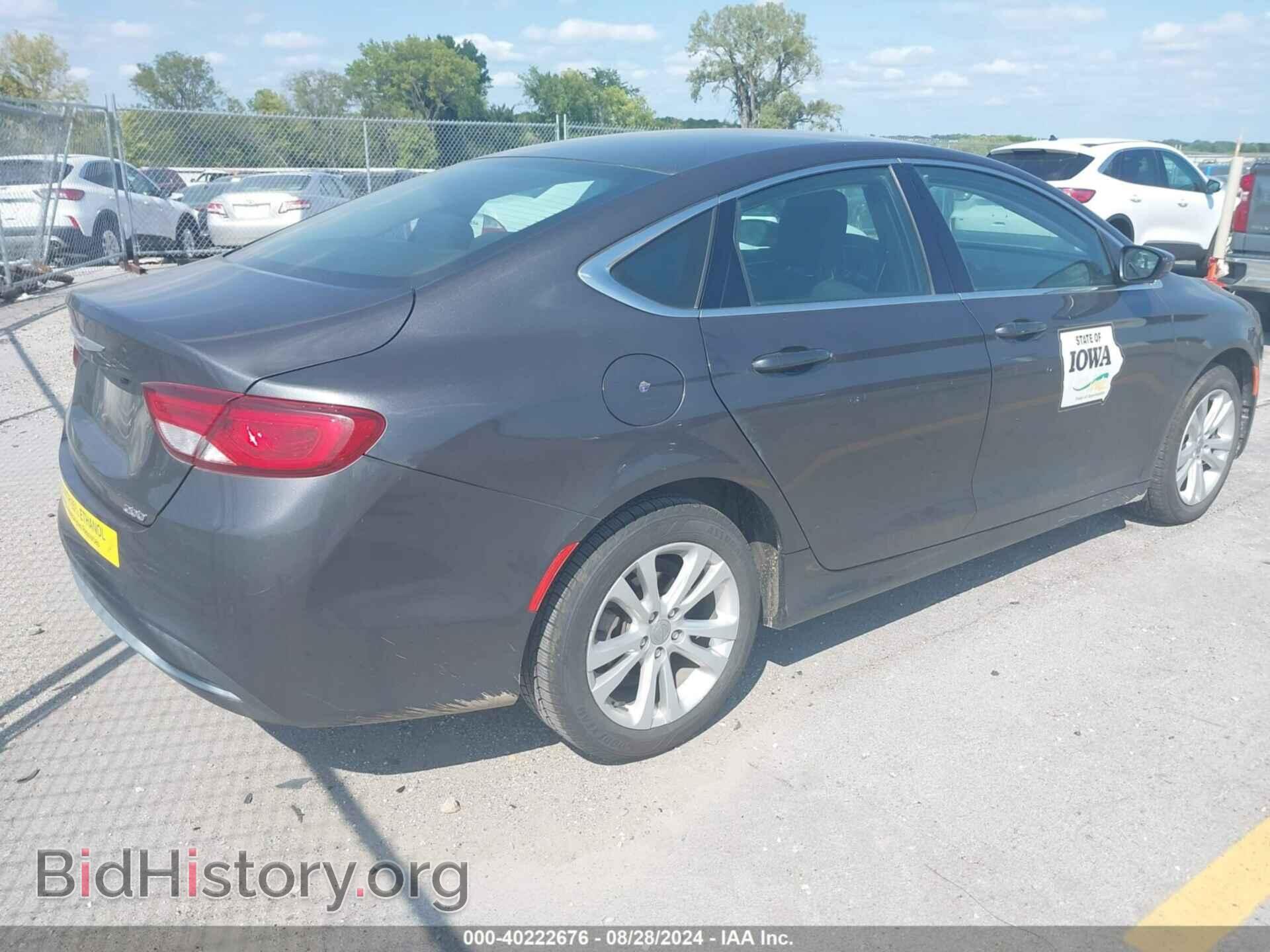 2017 CHRYSLER 200 - VIN: 1C3CCCAB5HN512183 - Фото 4