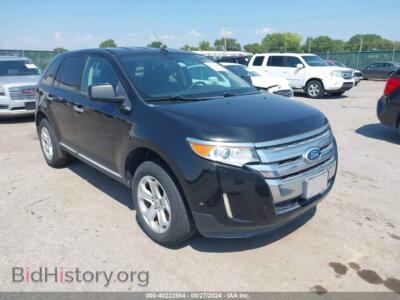 2011 Ford EDGE SEL, черный — VIN 2FMDK3JC7BBA75488, IAAI