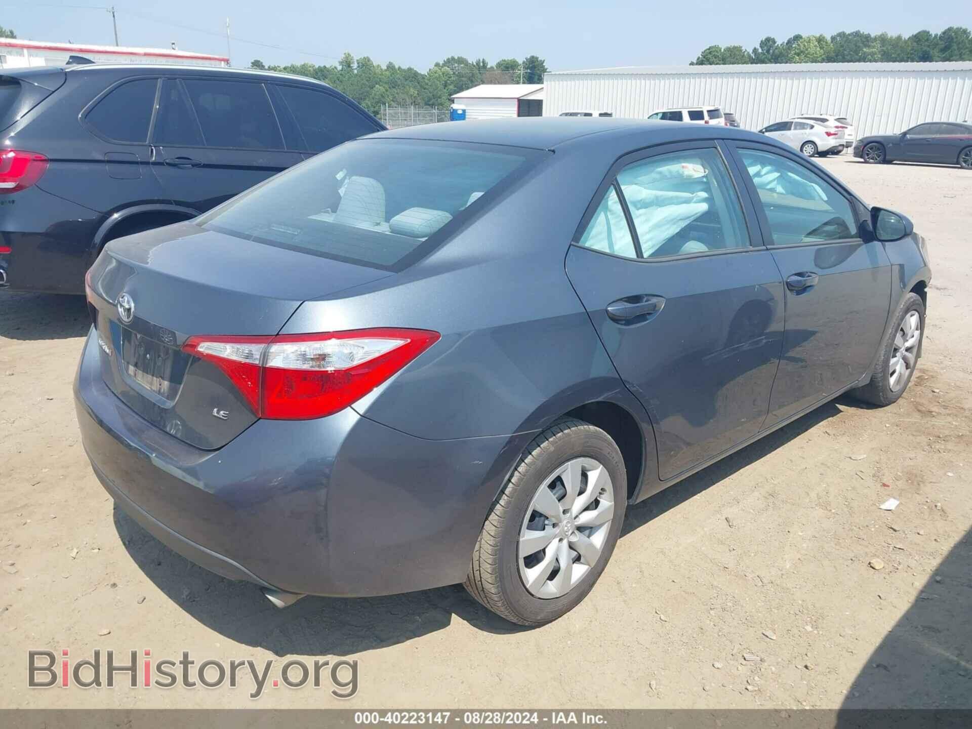 2015 TOYOTA COROLLA - VIN: 2T1BURHEXFC255755 - Фото 4