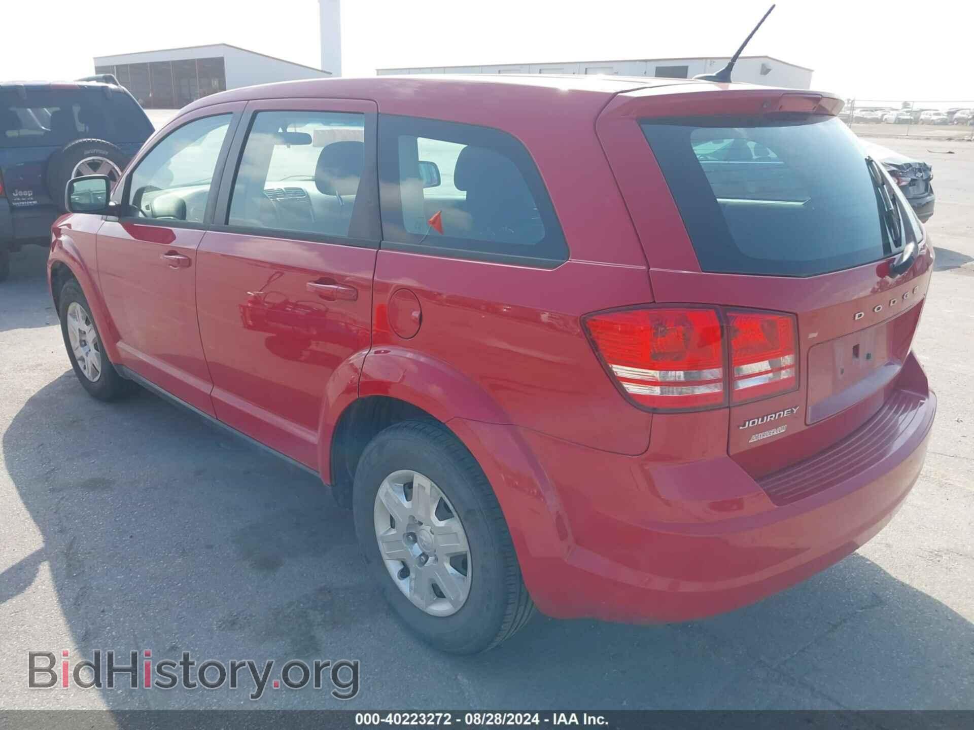 2012 DODGE JOURNEY - VIN: 3C4PDCAB6CT391120 - Фото 3