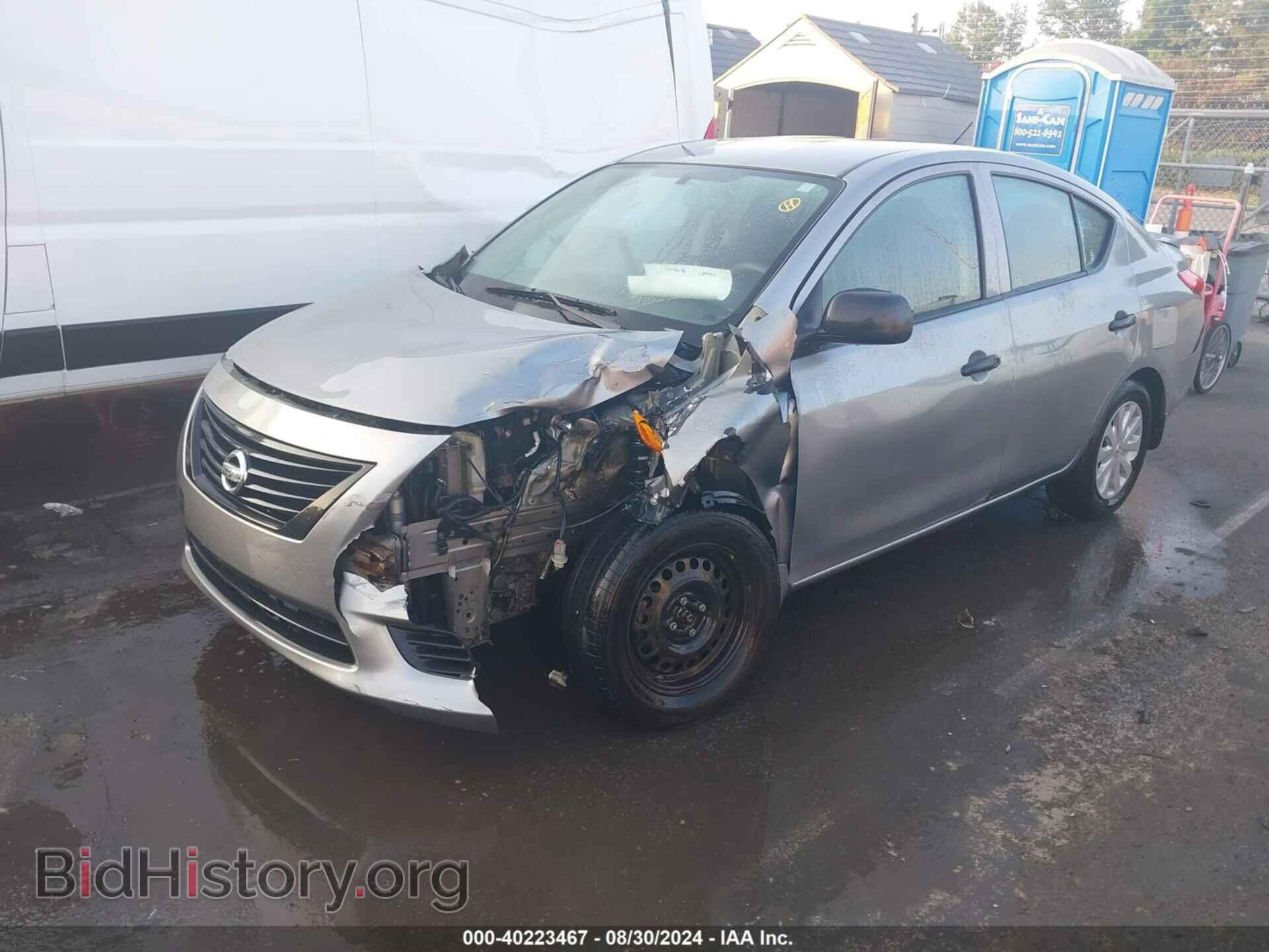 2014 NISSAN VERSA - VIN: 3N1CN7AP7EL858095 - Фото 2