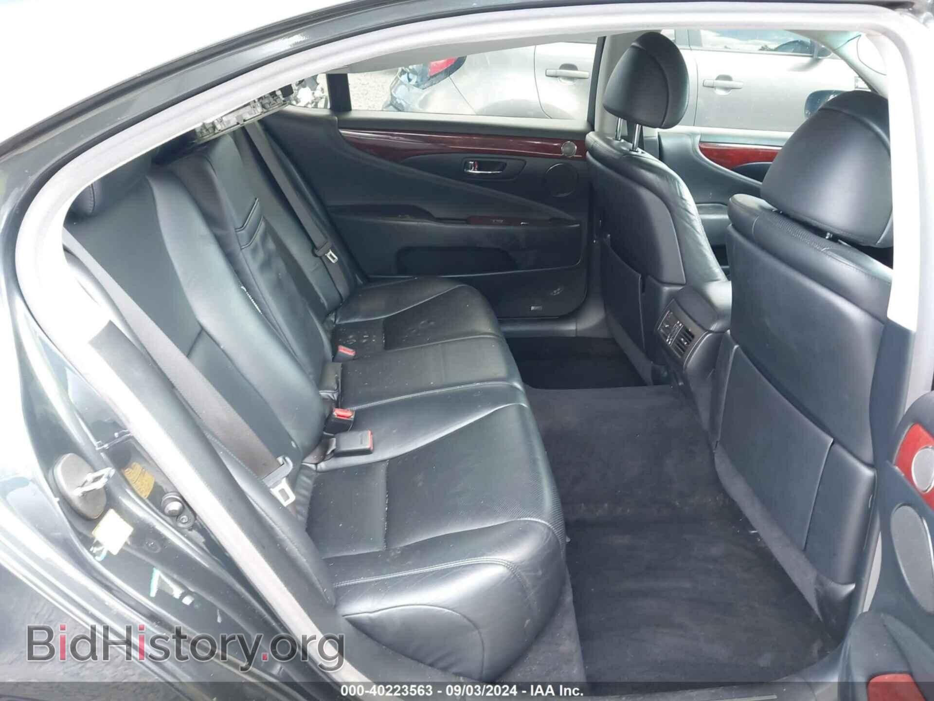 2007 LEXUS LS 460 - VIN: JTHGL46F175012999 - Фото 8