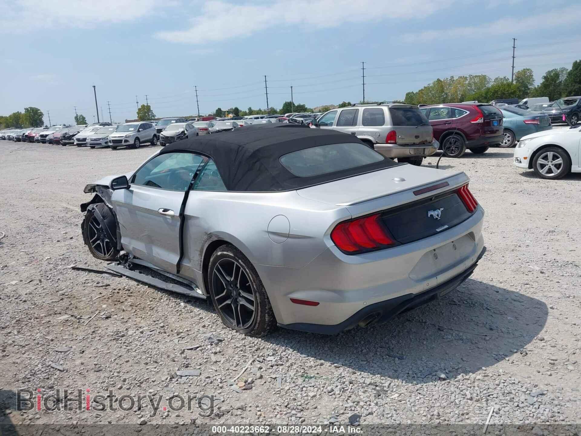 2018 FORD MUSTANG - VIN: 1FATP8UH9J5115438 - Фото 3